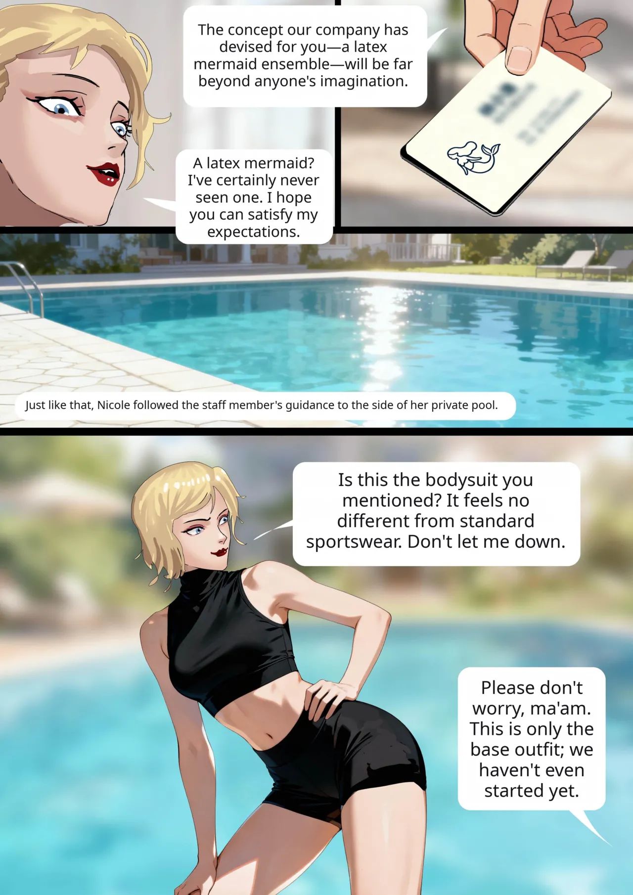 king《Super Popular Novel Adapted into a Comic — The Artificial Mermaid, Episode 01》 page 4 full