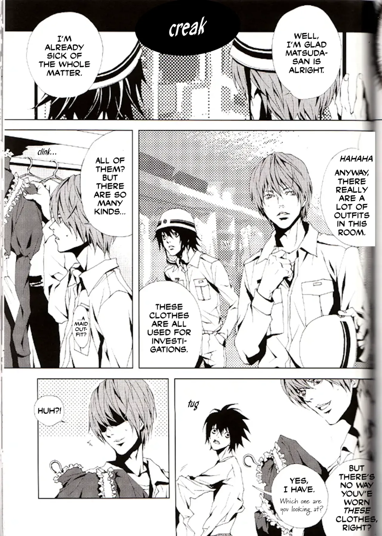 Page 12 of [FLAT (Fujino Akitsugu)] Image Fight (Death Note) [English]