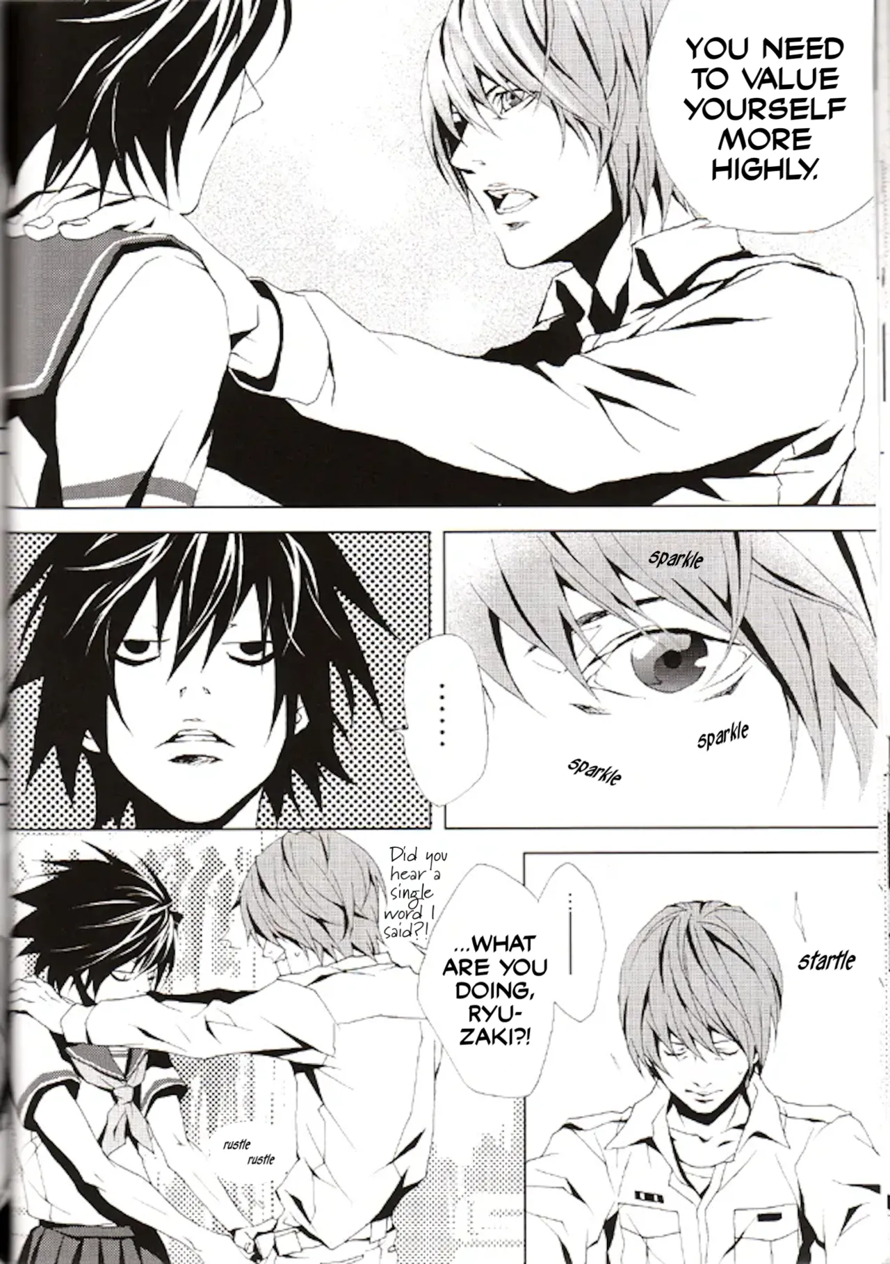 Page 15 of [FLAT (Fujino Akitsugu)] Image Fight (Death Note) [English]