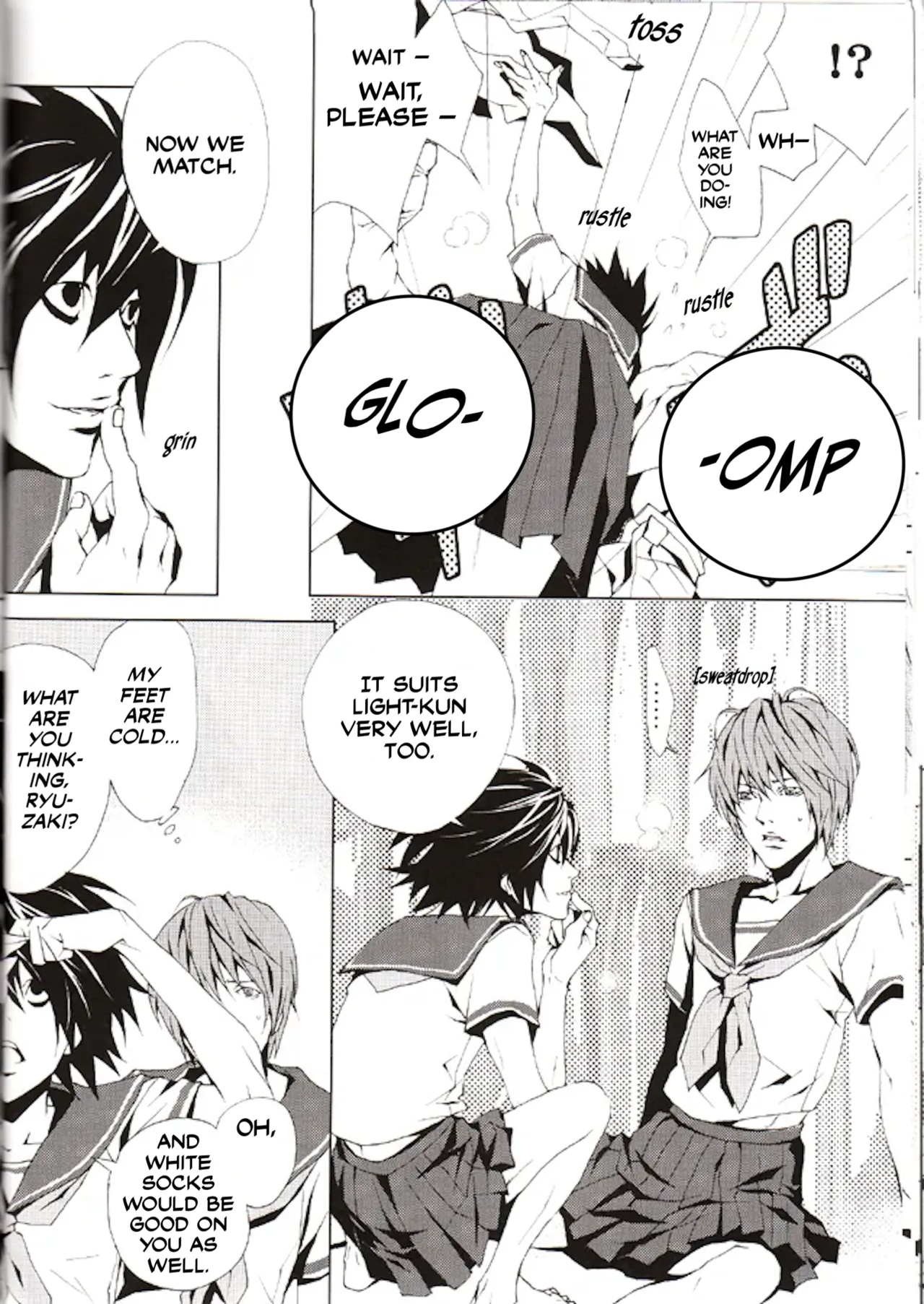 Page 17 of [FLAT (Fujino Akitsugu)] Image Fight (Death Note) [English]