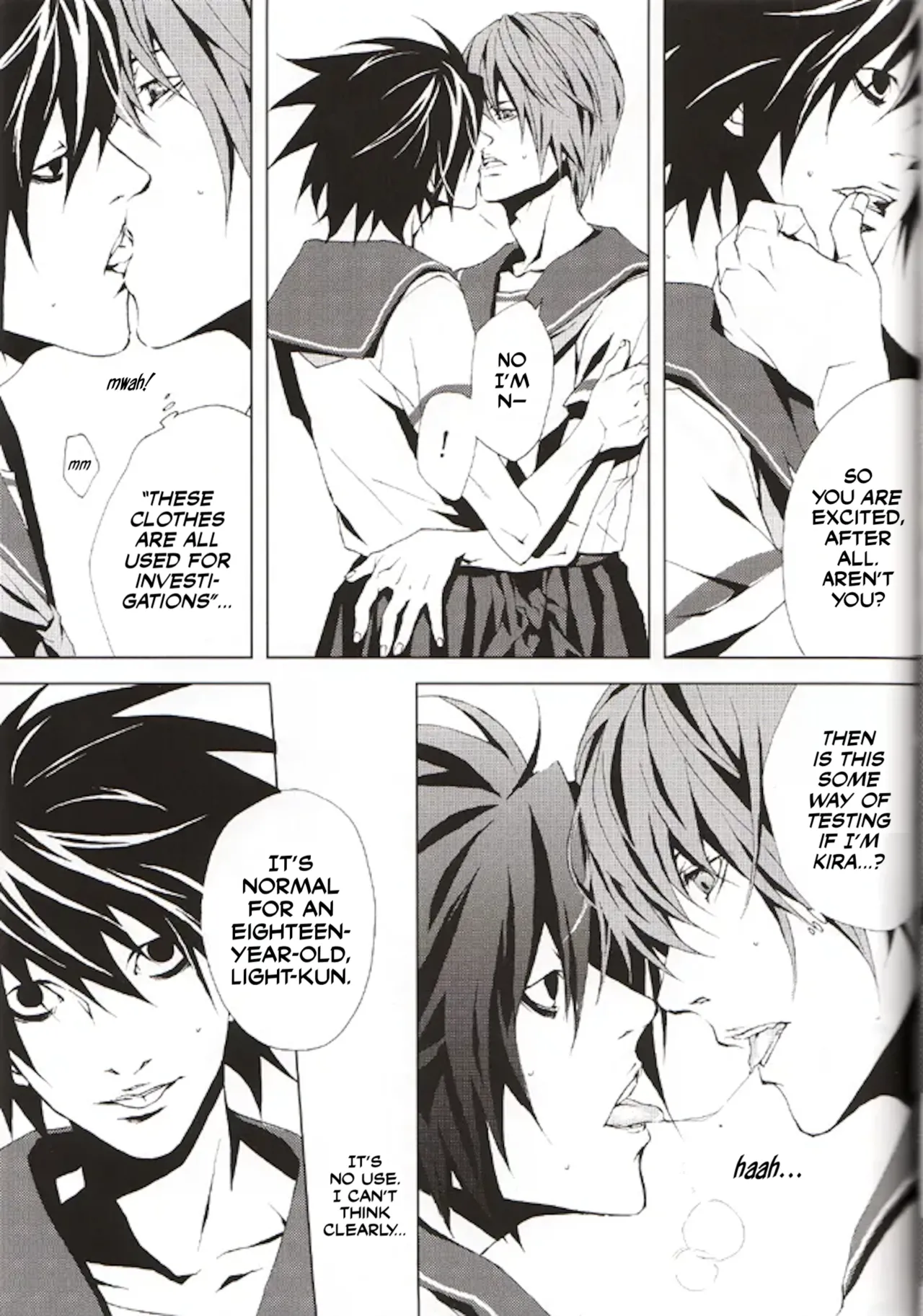 Page 20 of [FLAT (Fujino Akitsugu)] Image Fight (Death Note) [English]