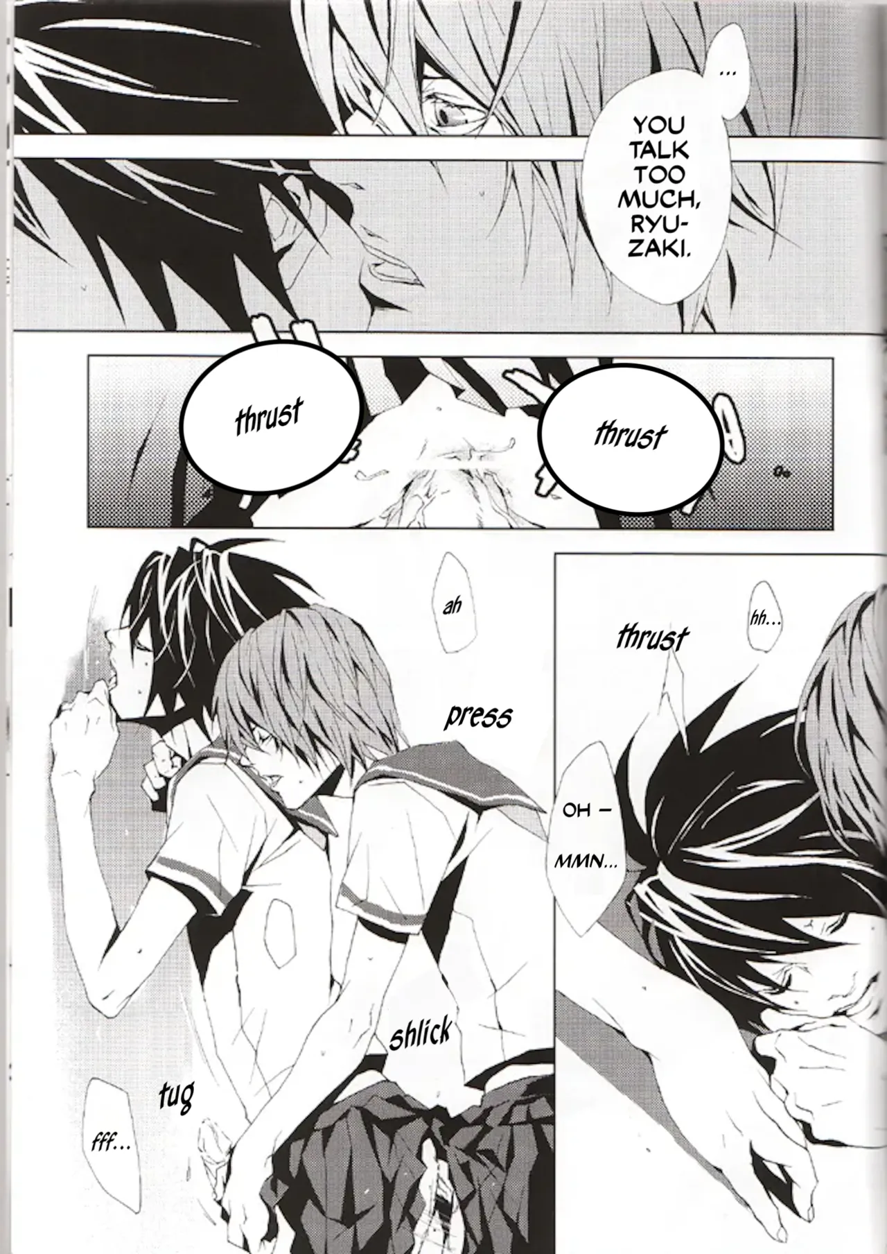 Page 24 of [FLAT (Fujino Akitsugu)] Image Fight (Death Note) [English]