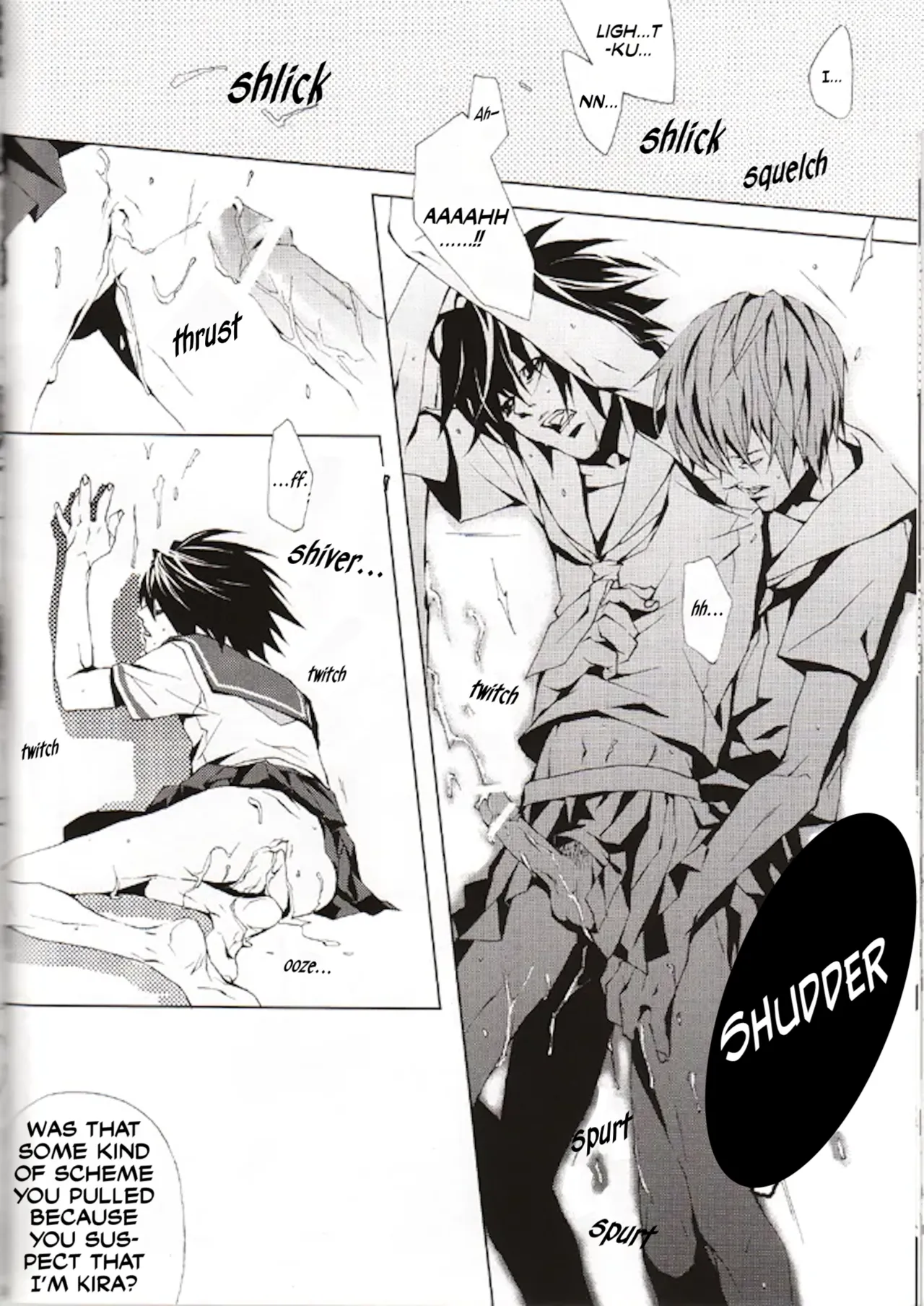 Page 27 of [FLAT (Fujino Akitsugu)] Image Fight (Death Note) [English]