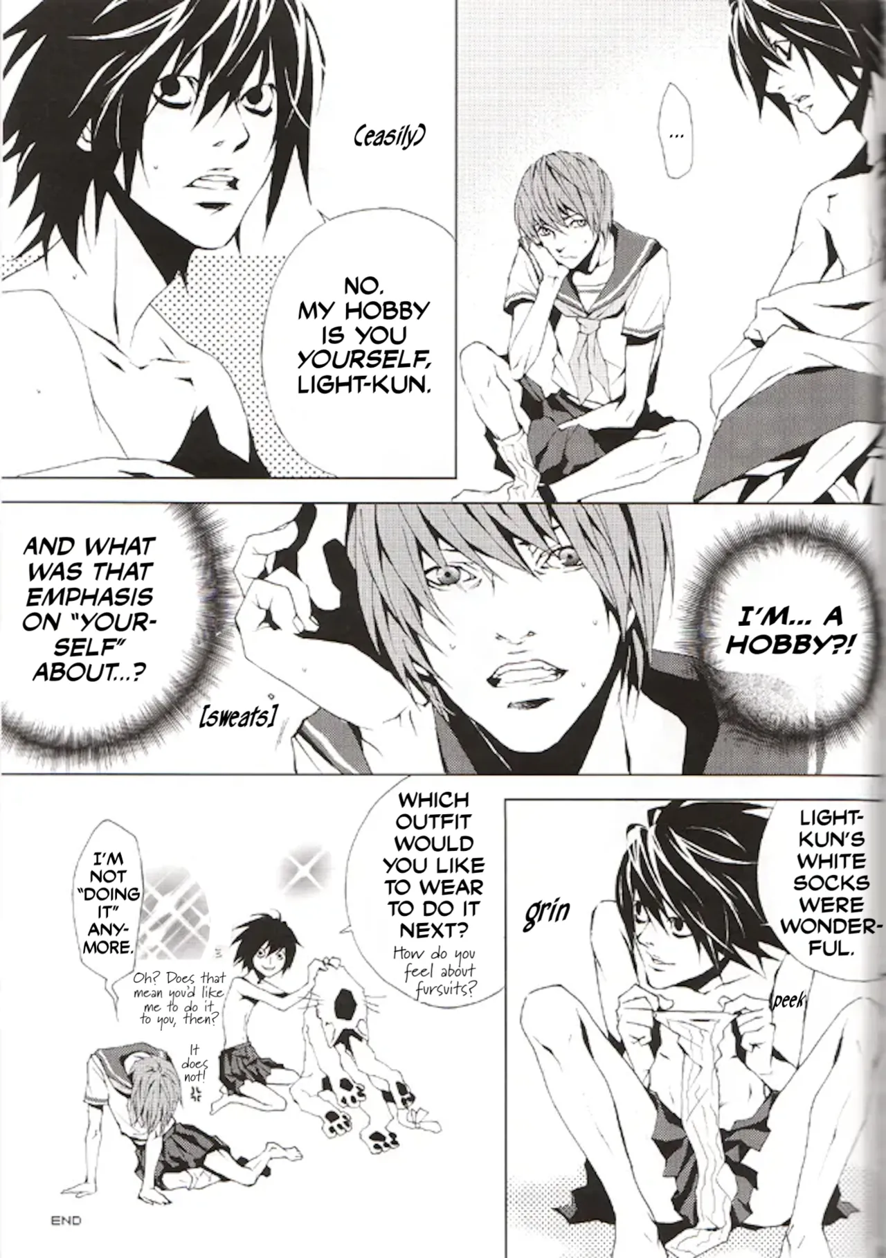 Page 28 of [FLAT (Fujino Akitsugu)] Image Fight (Death Note) [English]