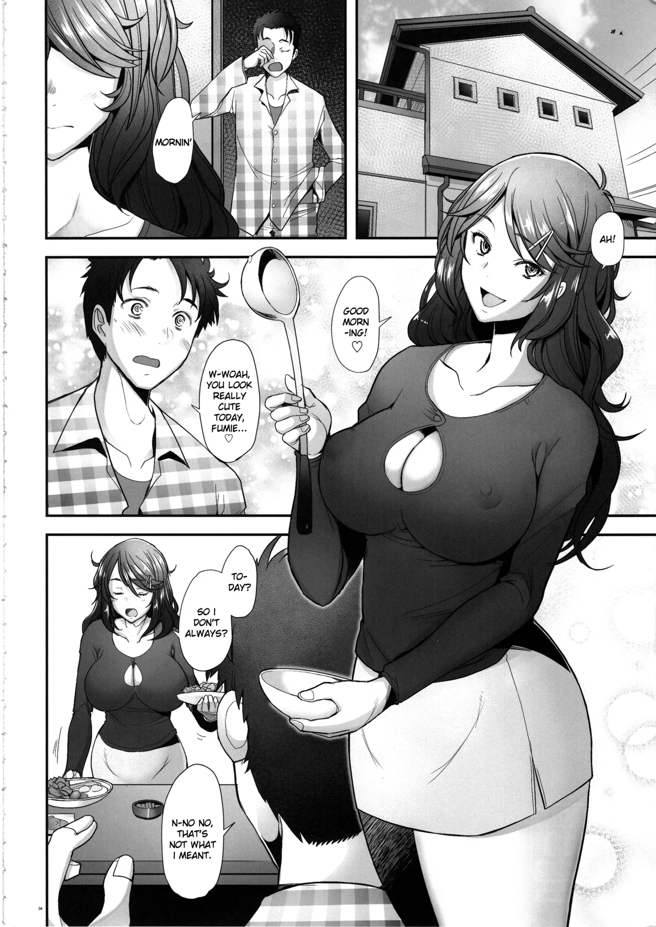 Page 3 of (C97) [Kohakutei (Sakai Hamachi)] Papakatsu Shitara Namahame Sareta Wakazuma Daraku Hen [English] [Ruru Scanalations]