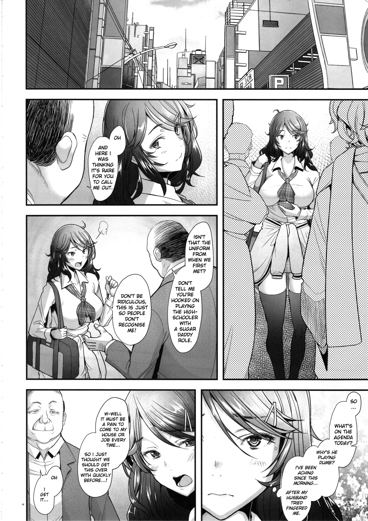 Page 5 of (C97) [Kohakutei (Sakai Hamachi)] Papakatsu Shitara Namahame Sareta Wakazuma Daraku Hen [English] [Ruru Scanalations]