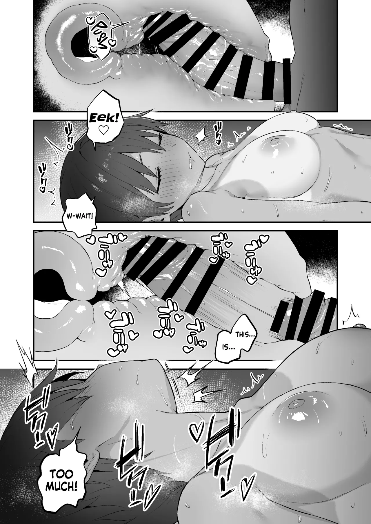 Page 23 of [Akashiba Honpo (Igusa)] Seiyoku Tsuyo Tsuyo Rikujoubu ni Shiboritorareru Hanashi | Milked Dry By The Super Horny Girl From The Track And Field Club [Digital] [English] [KM_42]