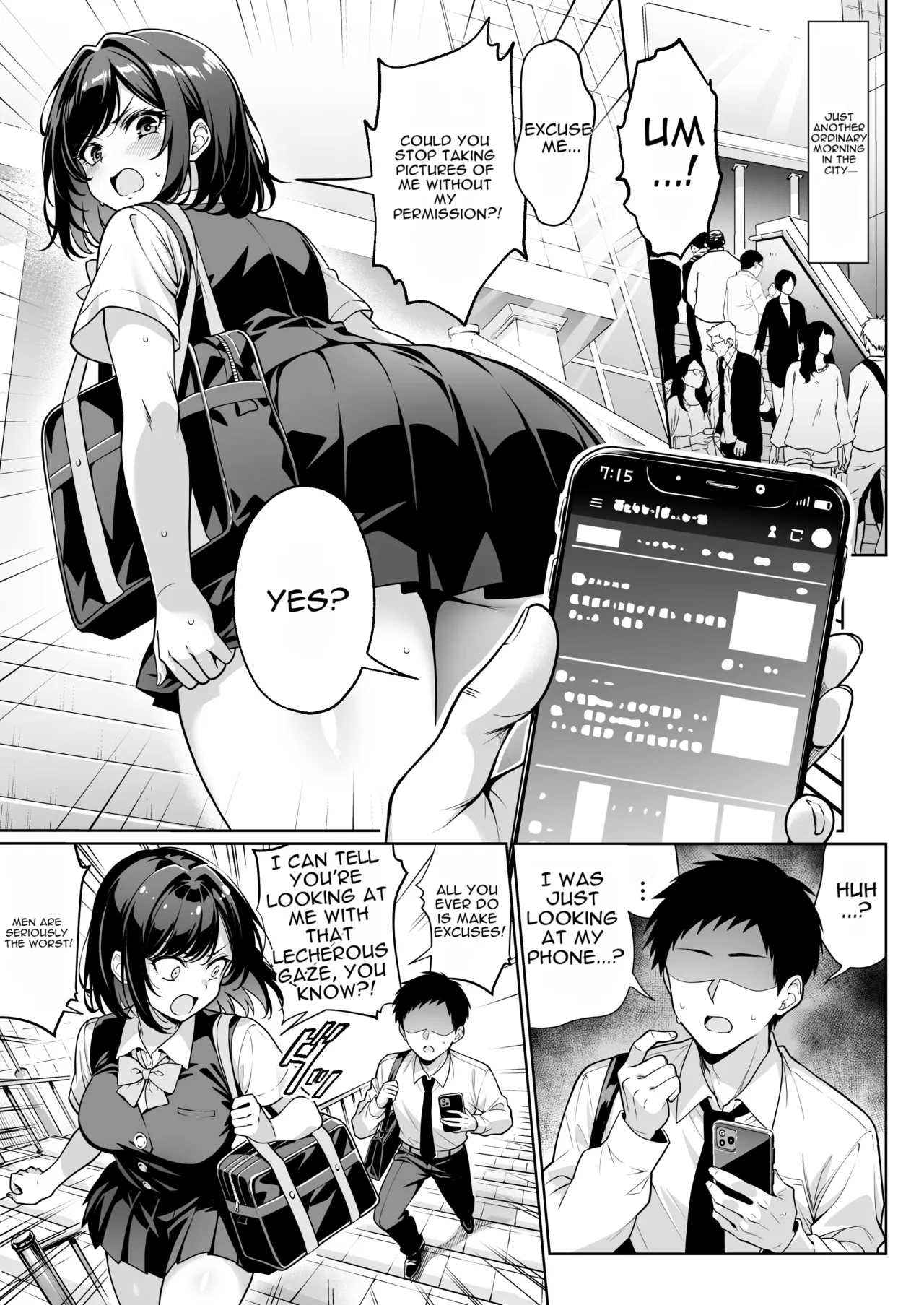 Page 2 of [Hechima Koubou (Mangetsu Wasabi)] A fulfilling life of sexy daydreaming ♡ with an app that automatically generates naughty scenarios [English]