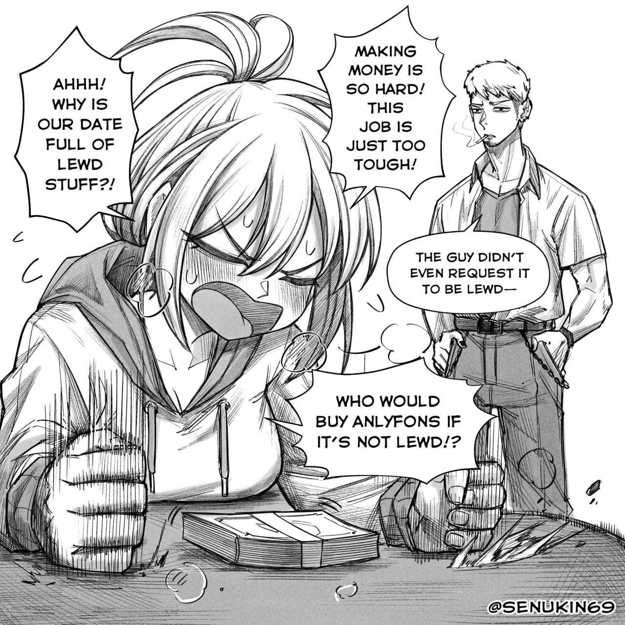 Page 25 of [Senukin] My friend's AnlyFons #1-2 + R18 [ongoing]