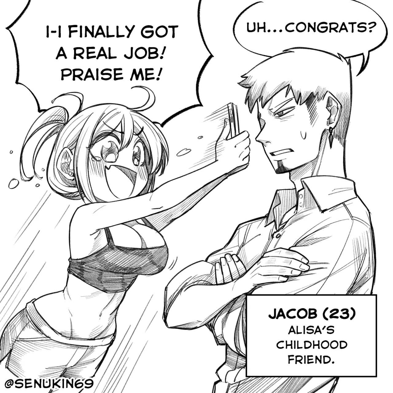 Page 4 of [Senukin] My friend's AnlyFons #1-2 + R18 [ongoing]
