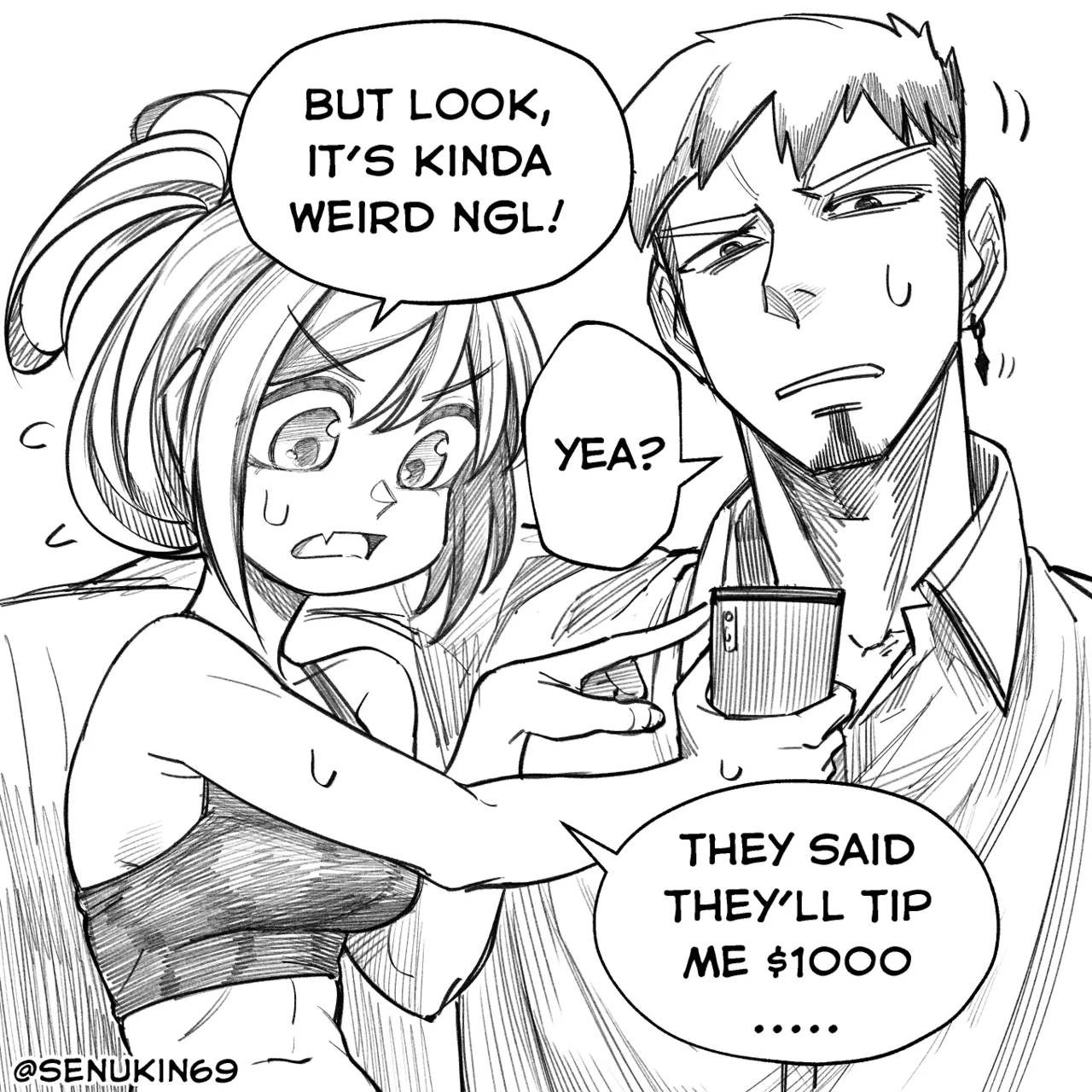Page 5 of [Senukin] My friend's AnlyFons #1-2 + R18 [ongoing]