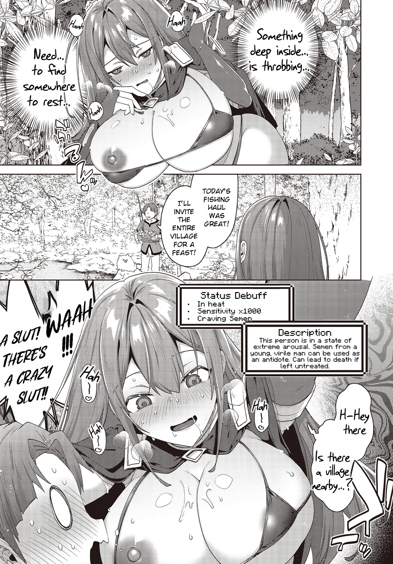 Page 5 of [Ebina Ebi] Nyotaika Suru to 1000-bai Tsuyoku Naru Skill o Te ni Ireta! (COMIC Luxuria vol.02) [English] [Rei Scans] [Digital]