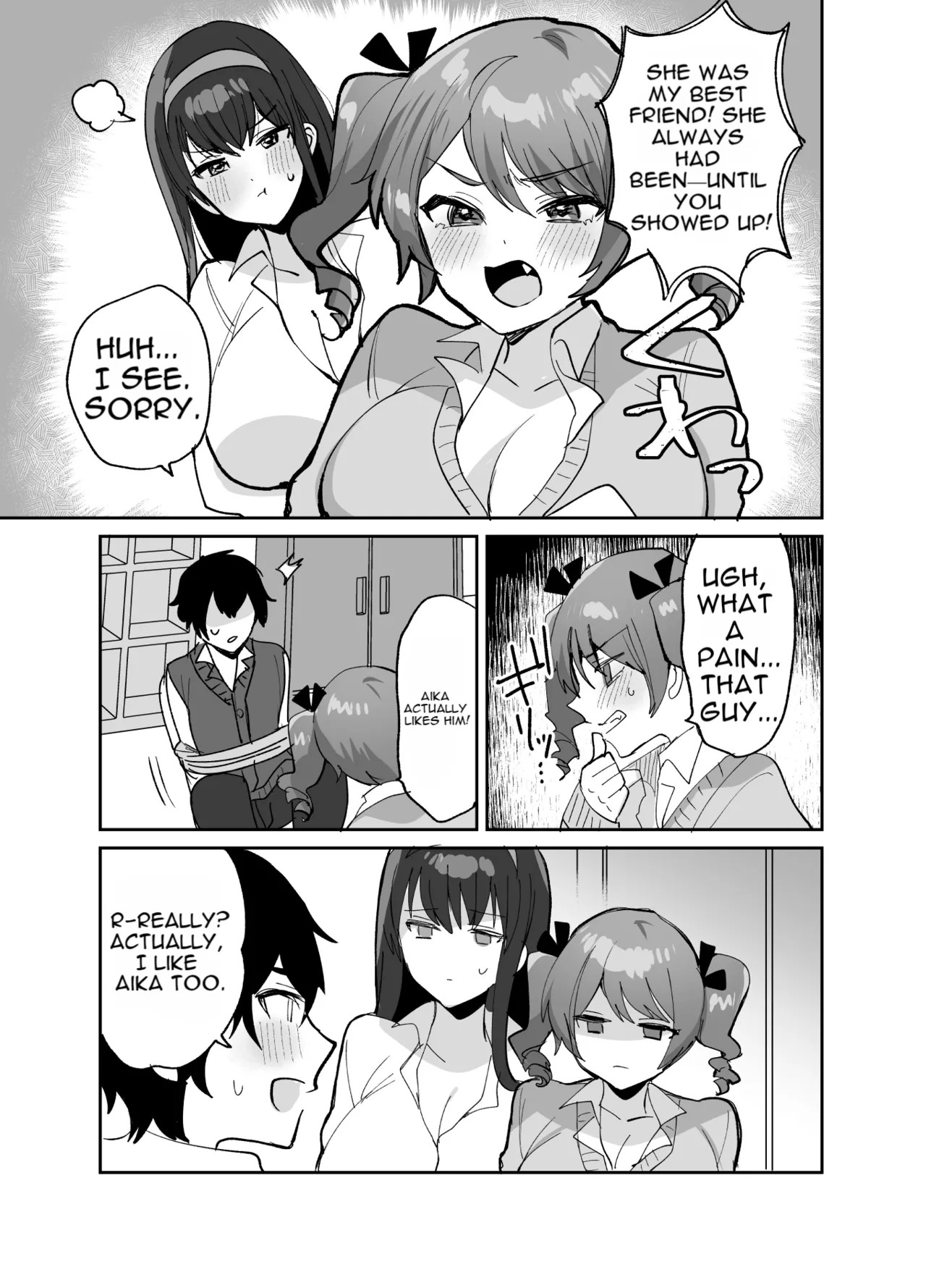 Page 7 of [Meimeiko (Meisuke)] It was supposed to be a story about two people who loved each other but her best friend stole his virginity [English]