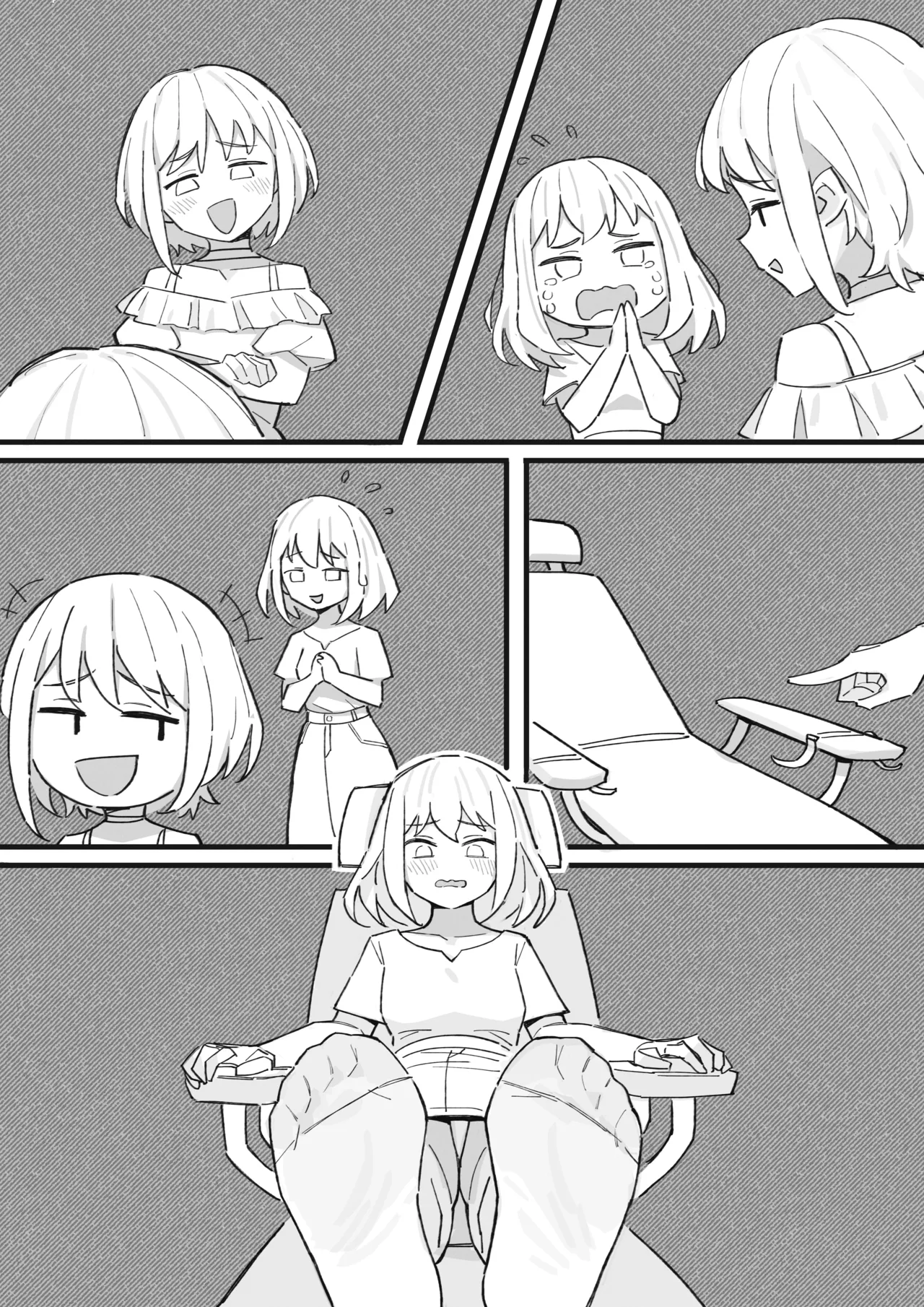Page 7 of [蓝猫Akko] Chuhua x Miaomeng - Foot Fetish TK Short Comic (7k Original Quality - 5 Pages Total)