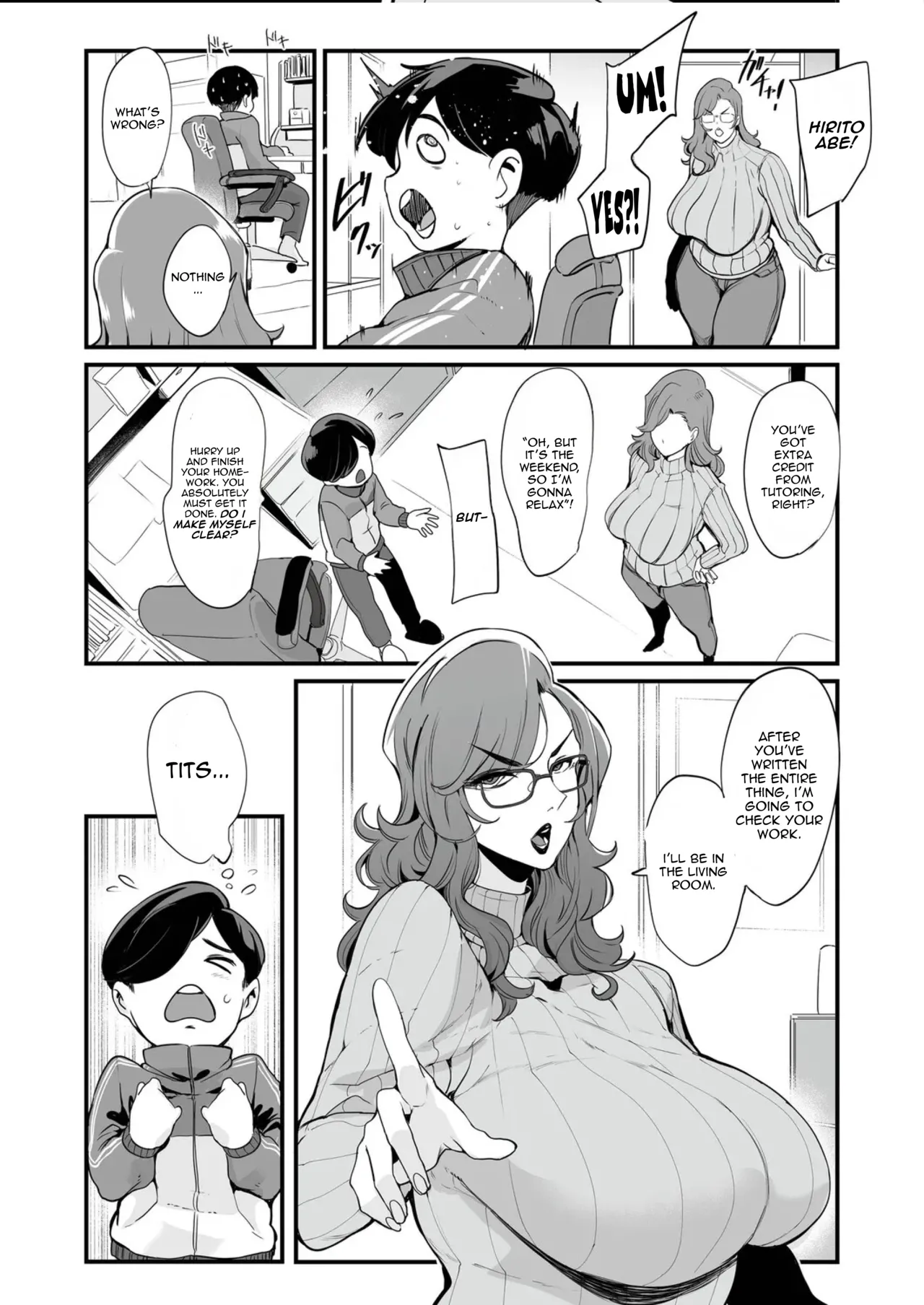 Page 9 of [SOUND MILK (Otochichi)] Repetitive Practice Mama! The Story of Recieving Sex Ed From an Extremely Strict Mother [English] [MTL] [Digital]