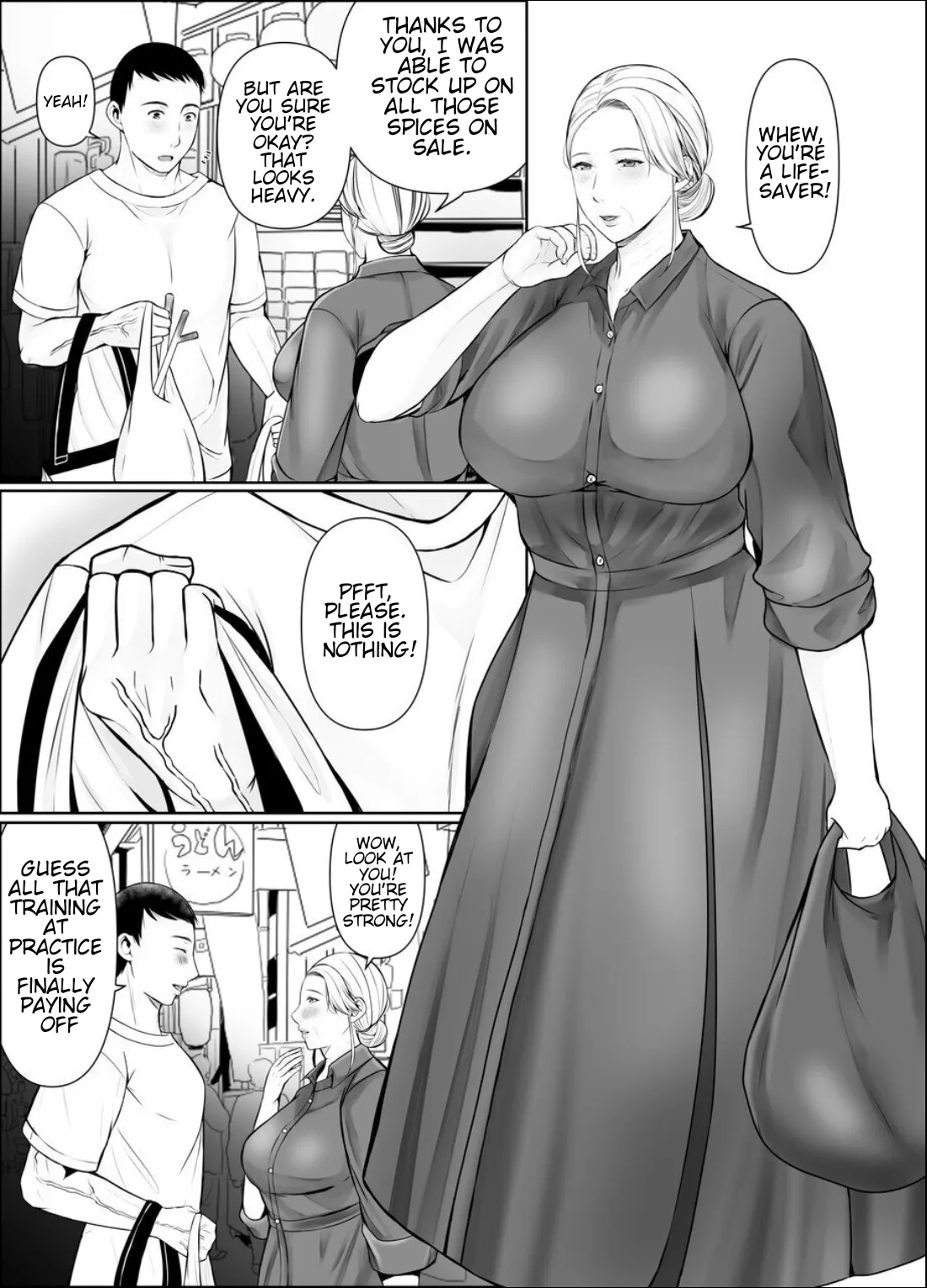 Page 2 of [Popotto Denki Ichigouten] My Chubby Grandma's special heart-warming Massage ♡