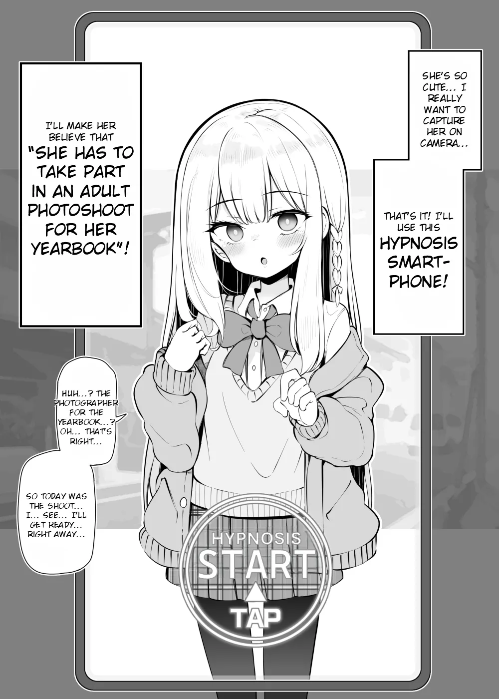 Page 3 of [Matsuriuta] A Female High School Student Whose Perception Was Altered Through Hypnosis to Believe “We’re Filming an Adult Video for the Yearbook” - Day 1 [English] [Rei Scans]