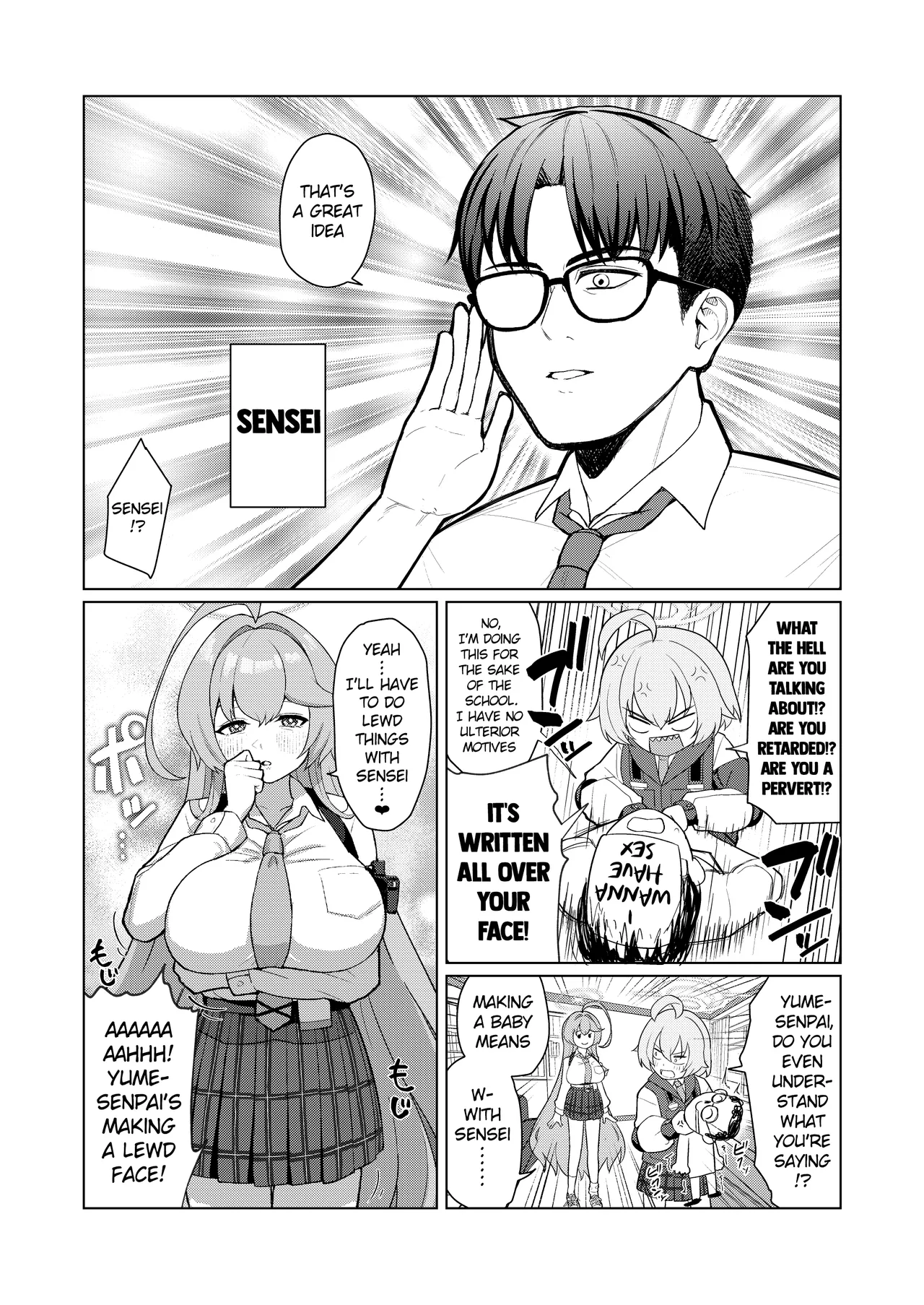 Page 4 of [CrowView (Taji)] Yume no Naka de (Senkouban) (Blue Archive) [English] [Digital]