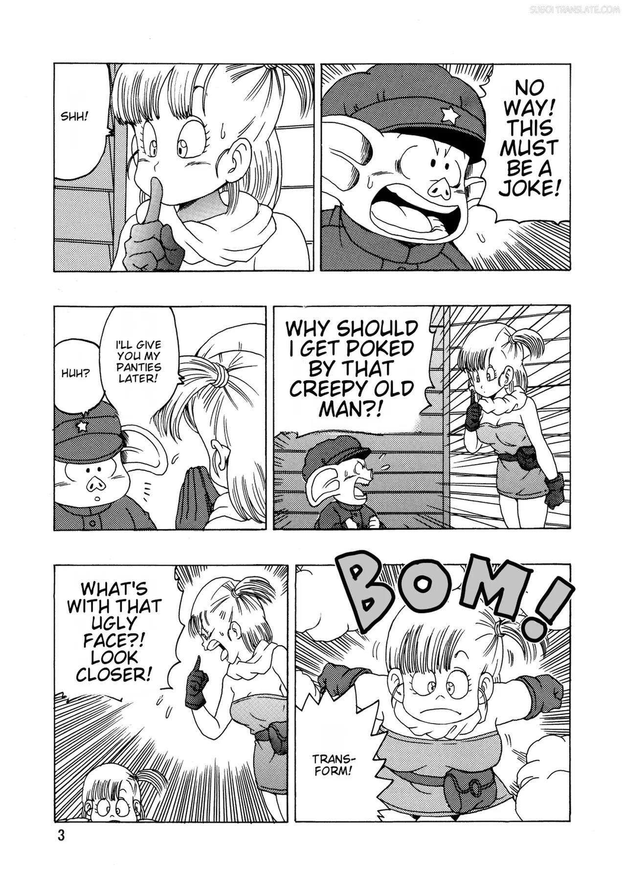 Page 4 of [Monkees (YoungJiJii)] Bulma (Oolong) Hon ~Shenlong no Densetsu~ (Dragon Ball) [Digital] [English] [MTL]