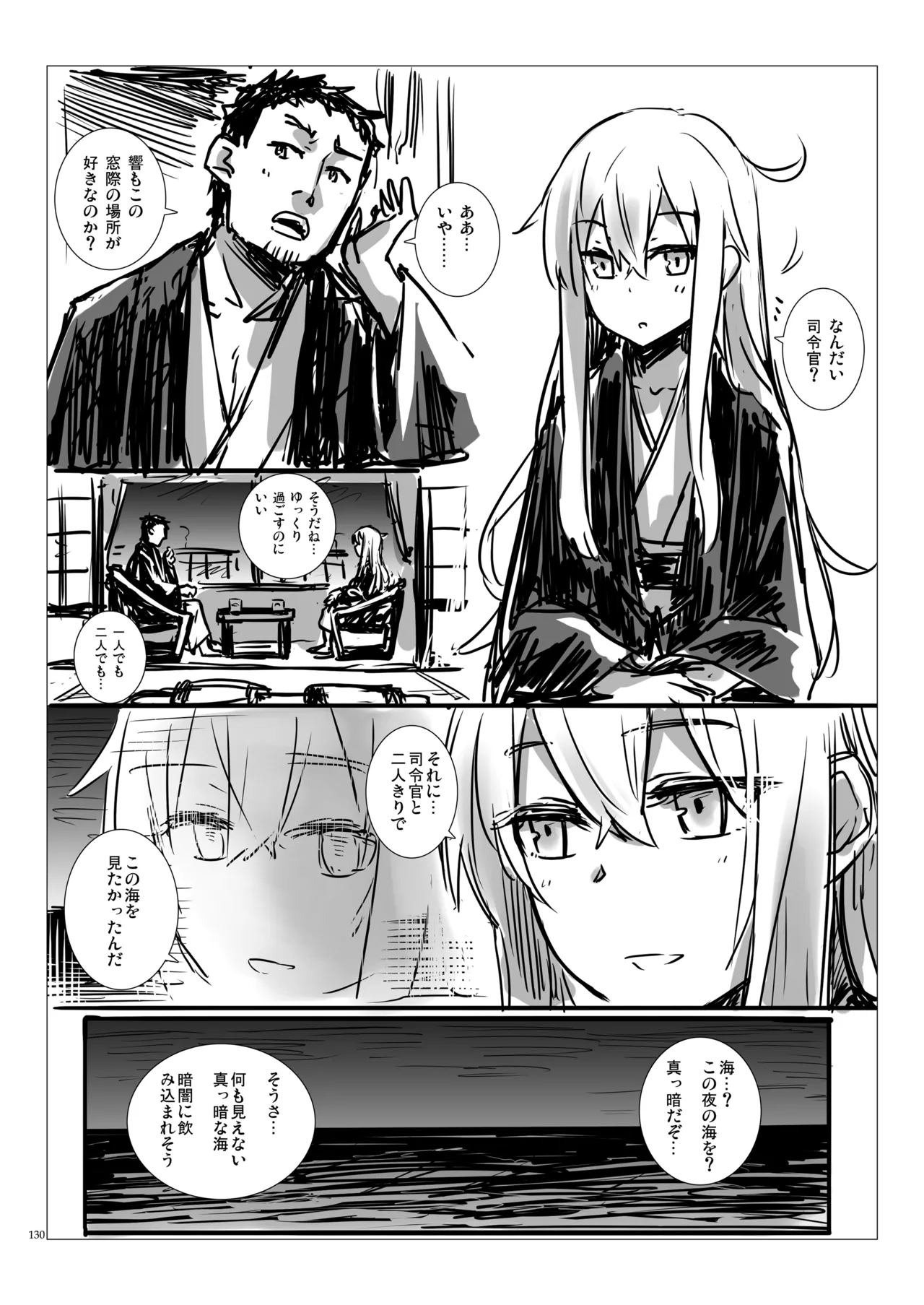 Page 129 of [infinity line (Misato Nana)] Shinrai Dekiru Hishokan no Kiroku Hibiki・Bep Soushuuhen 2 (Kantai Collection -KanColle-) [Digital]