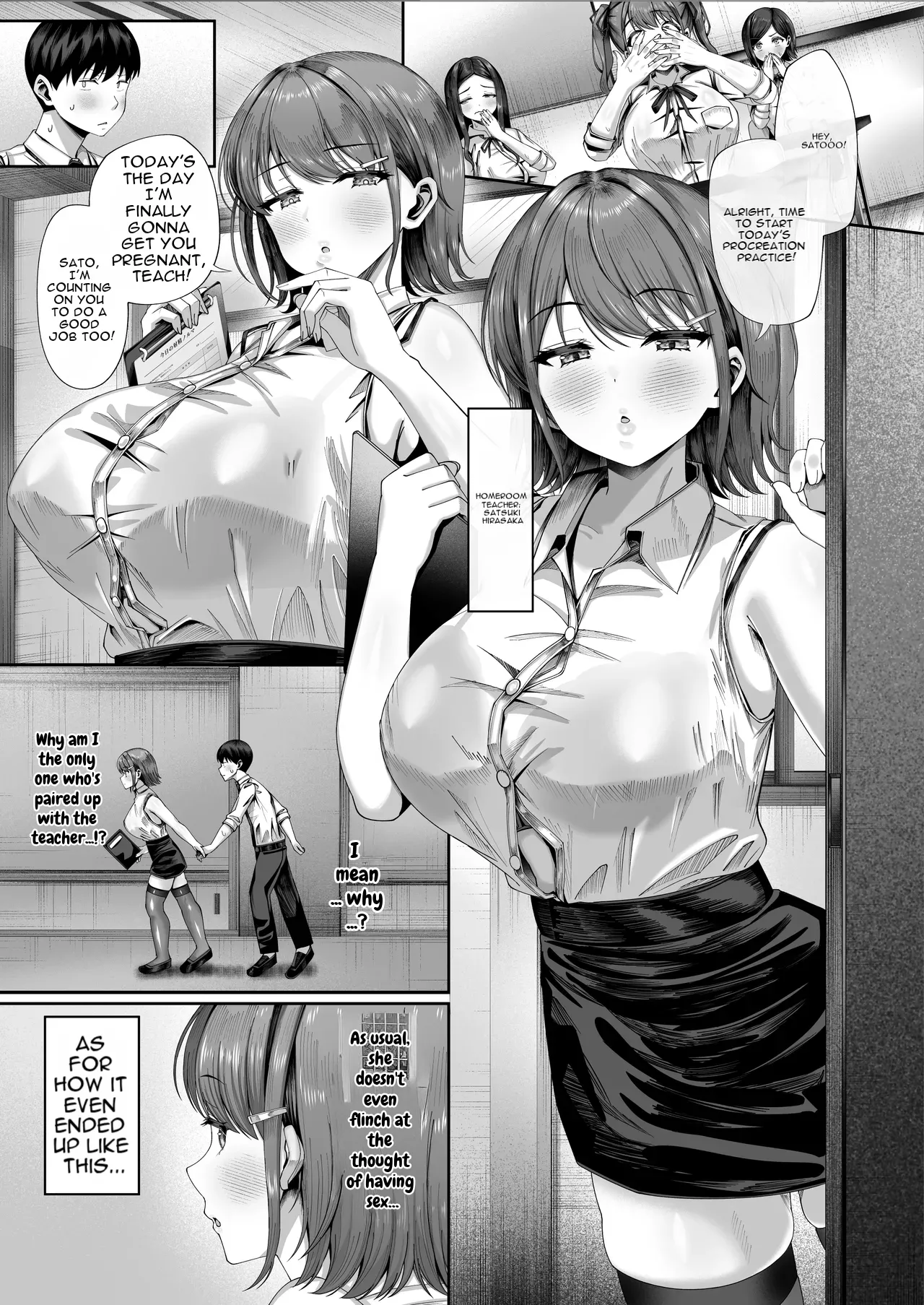 Page 2 of [Inui Nuinu] Ninkatsu Jisshuu, Hisshuuka ~Ore dake Itsudemo Nama Hame OK no Downer-kei Sensei ga Pair na Ken~ [English]