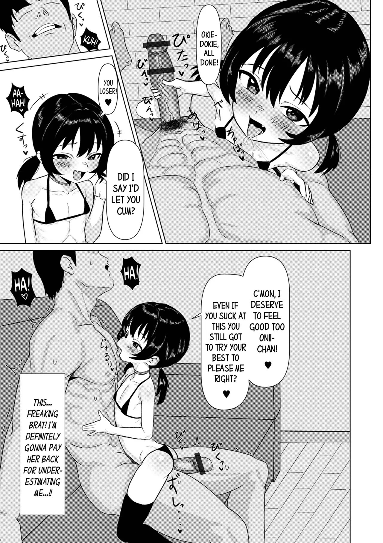 Mesugaki ni Saikyouiku o!! | Re-Educating A Smug-Brat!! page 8 full