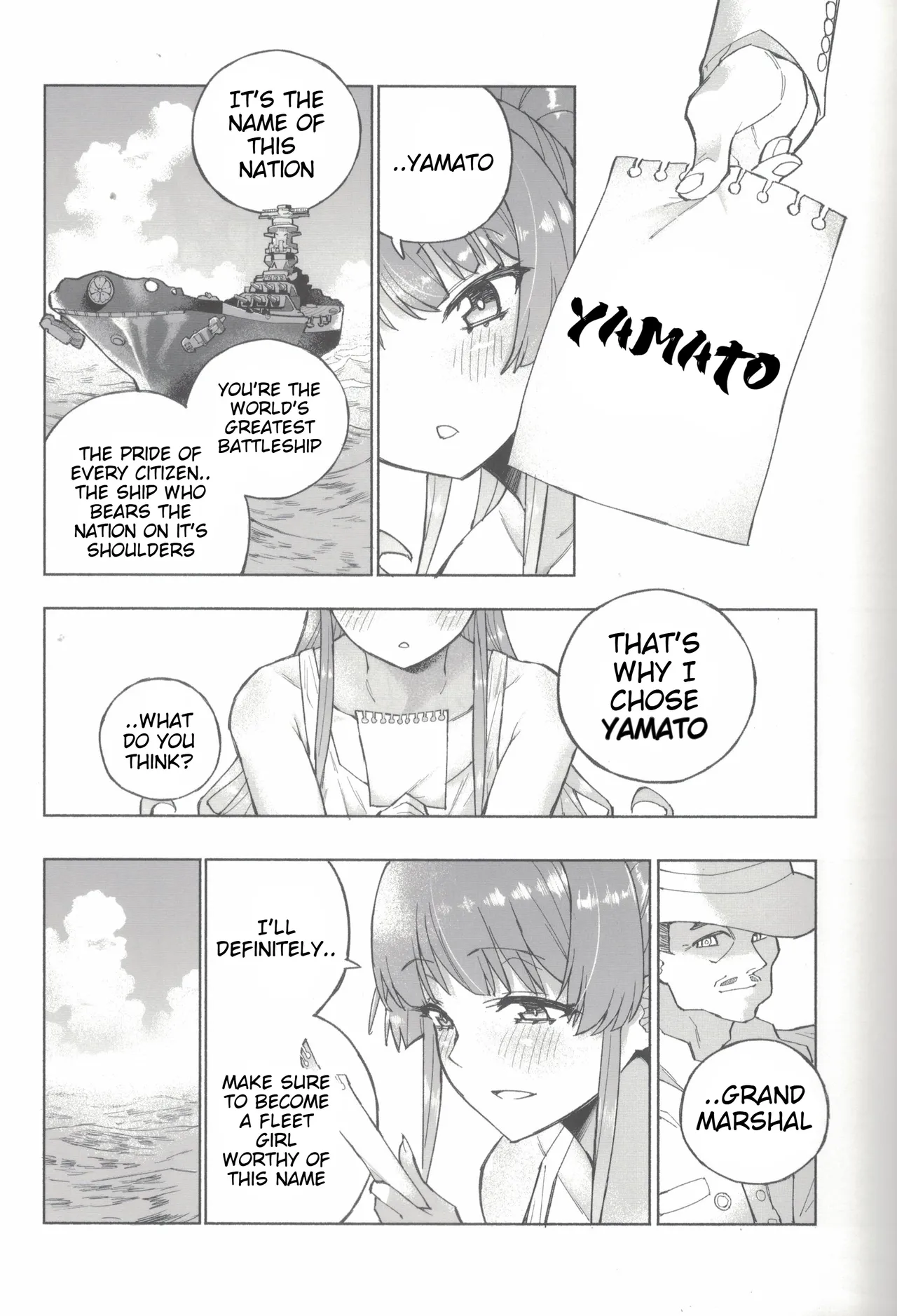 Yamato Dam o Gosou Seyo! Zenpen Sekaiichi no Senkan page 6 full