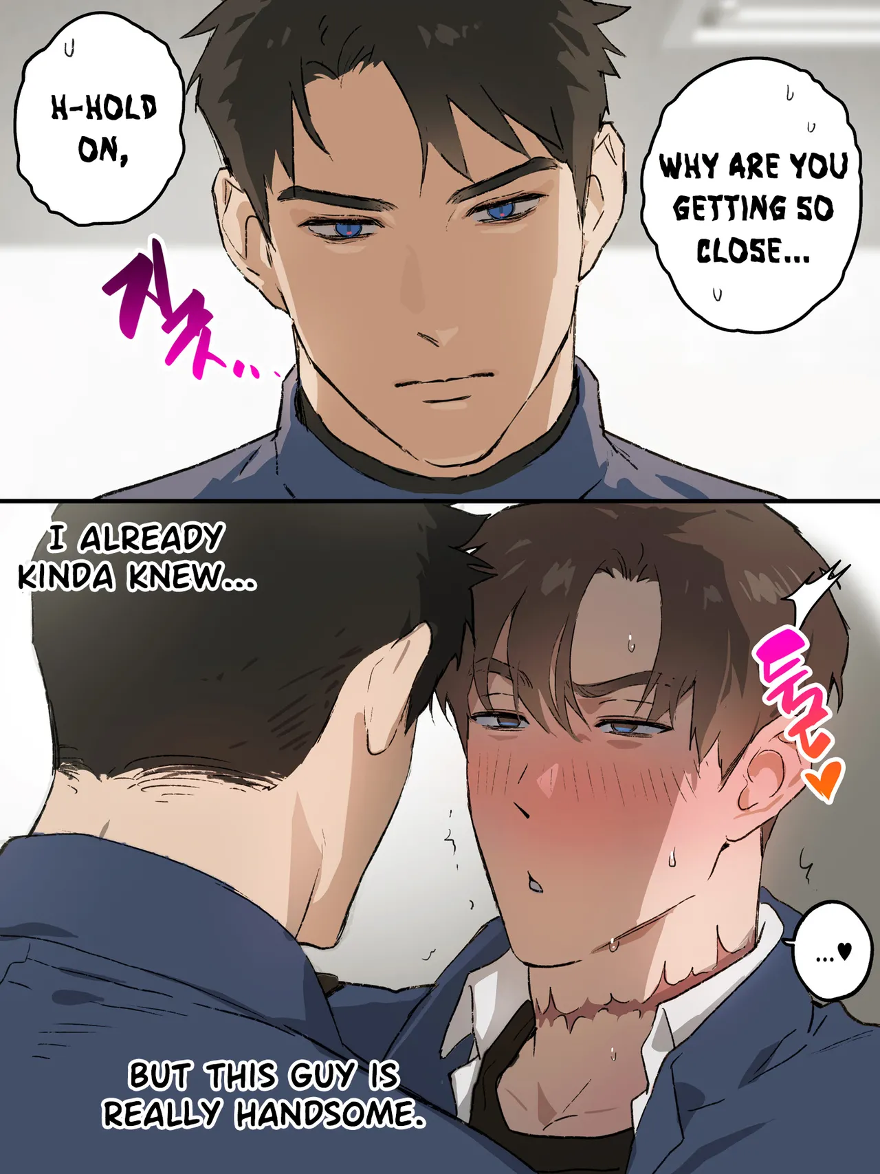 At the office with coworkers, Ryu × Choi page 3 full
