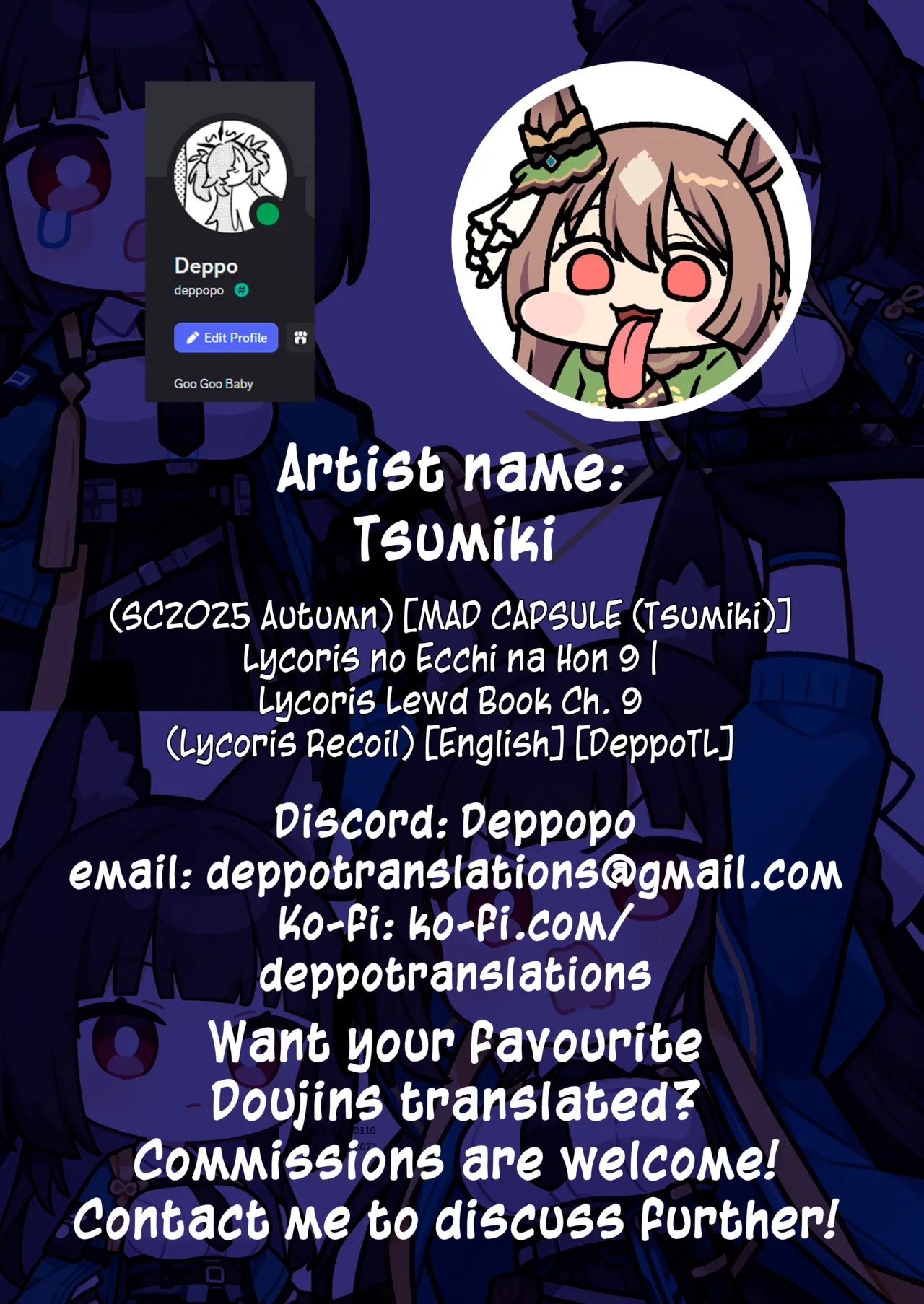 Lycoris no Ecchi na Hon 9 | Lycoris Lewd Book Ch. 9 page 19 full