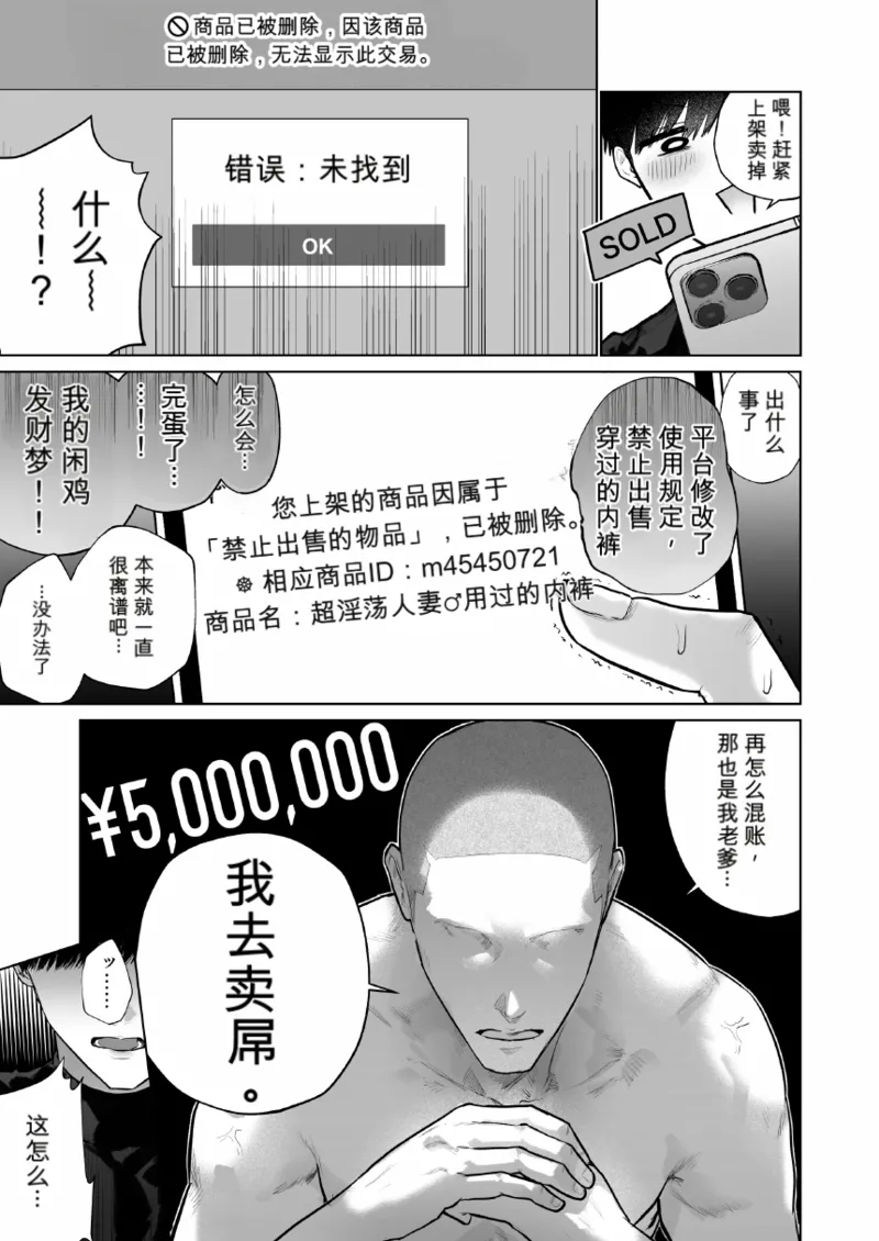 Page 7 of [(うさた)]闲鸡〜可以买到鸡巴的二手交易APP〜偿还债务！现代黑市拍卖会篇 [MTL]