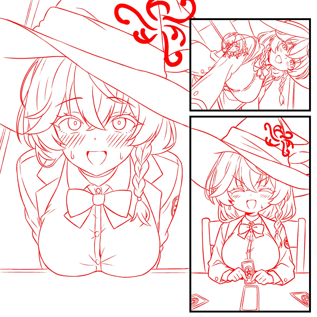 Page 4 of [トキビト] エリちゃんと先生の相性占い (ブルーアーカイブ)