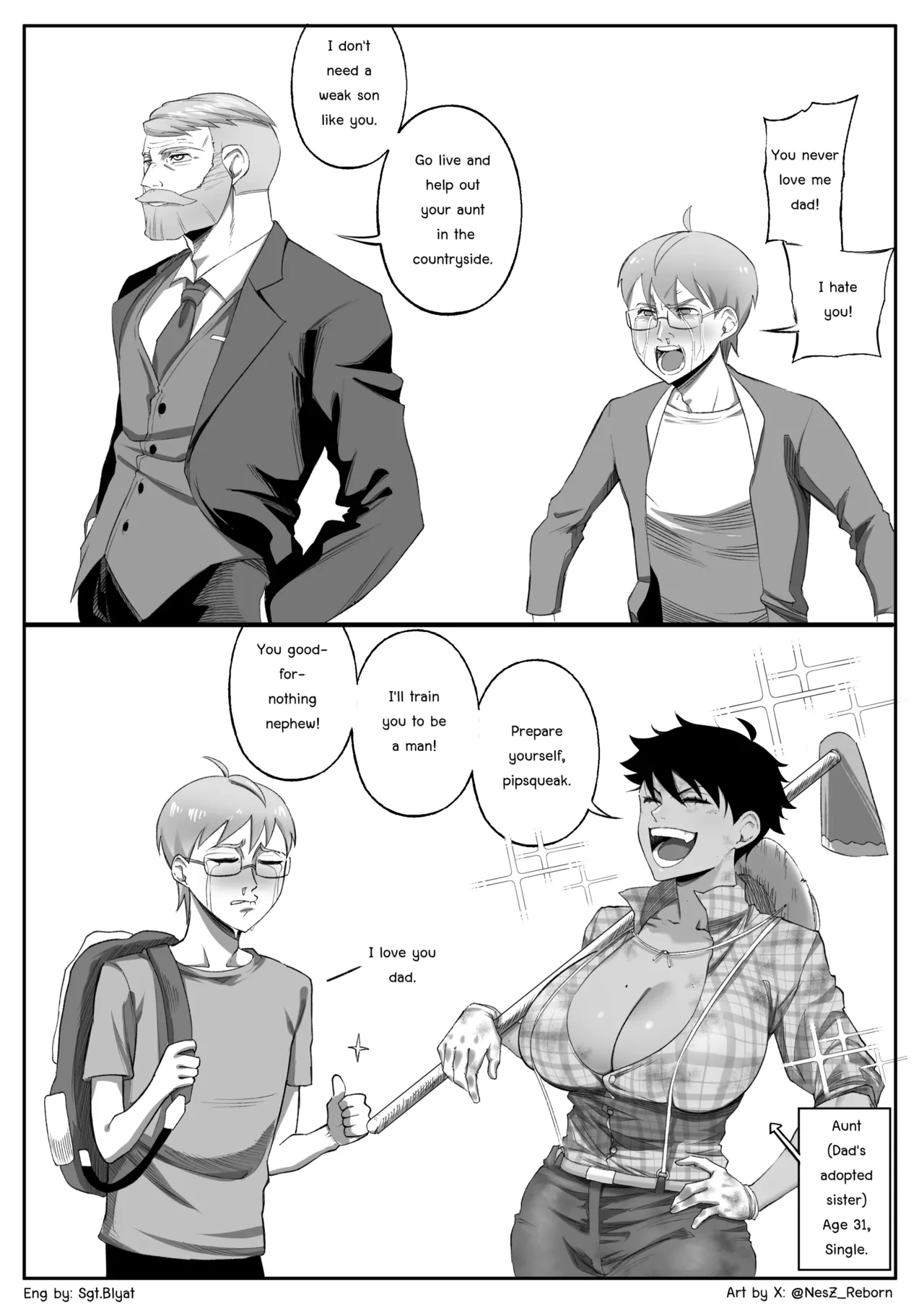 Page 1 of [NesZ] Napha - Tomboy Aunt