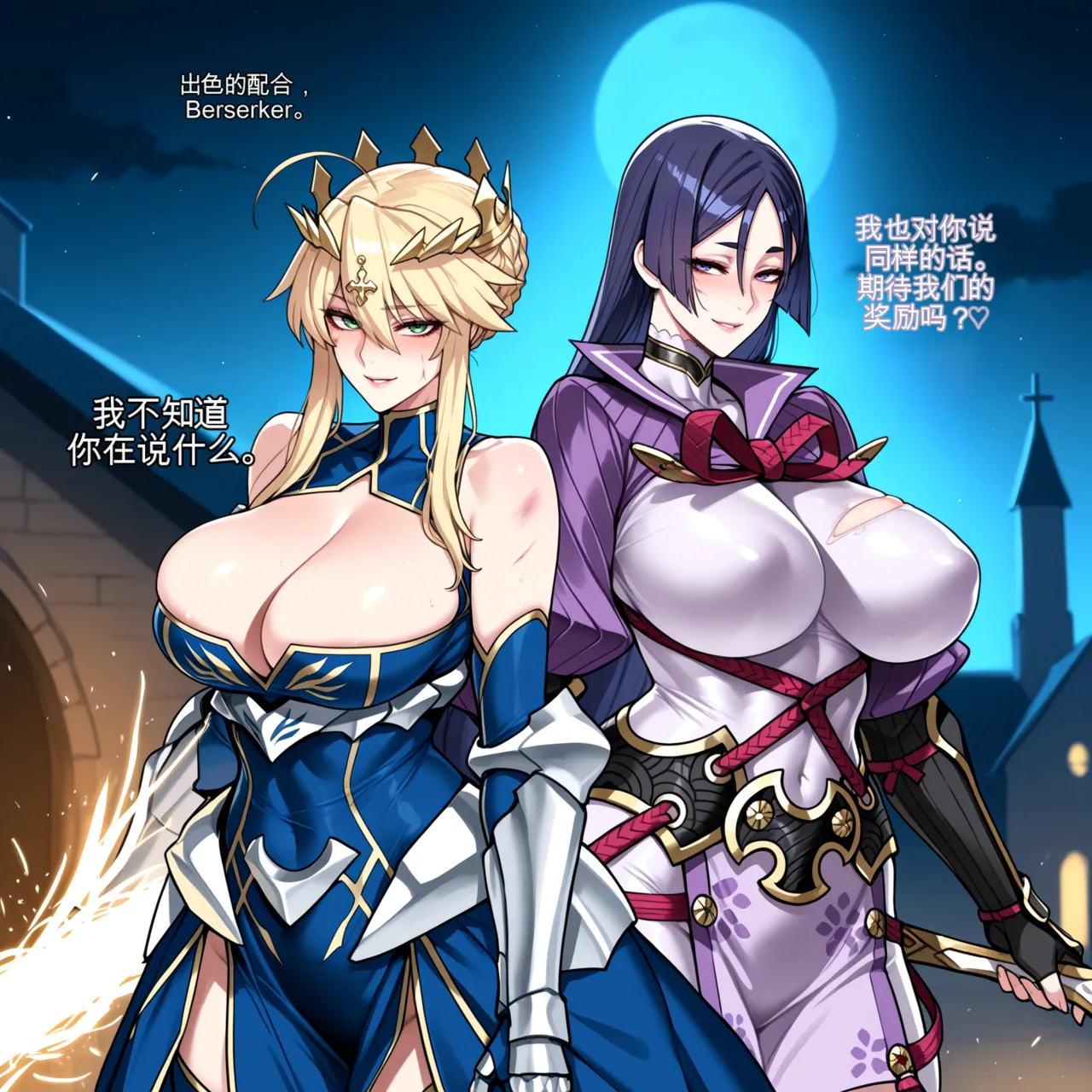 Page 97 of [Mogu-Tyan] Artoria's Darkest Desires Remaster [Ai-Generated] 不与你的纯爱中文机翻