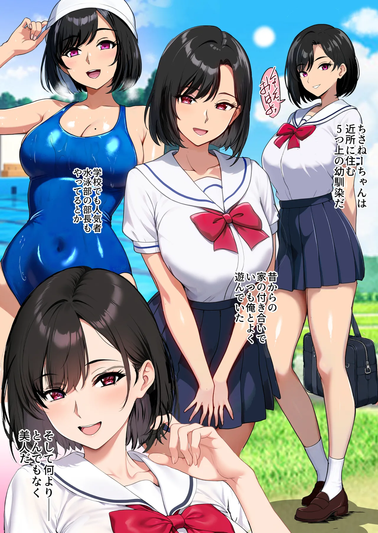 空蝉の唄〜幼馴染の人妻女将と、年に一度の逢瀬〜 page 4 full