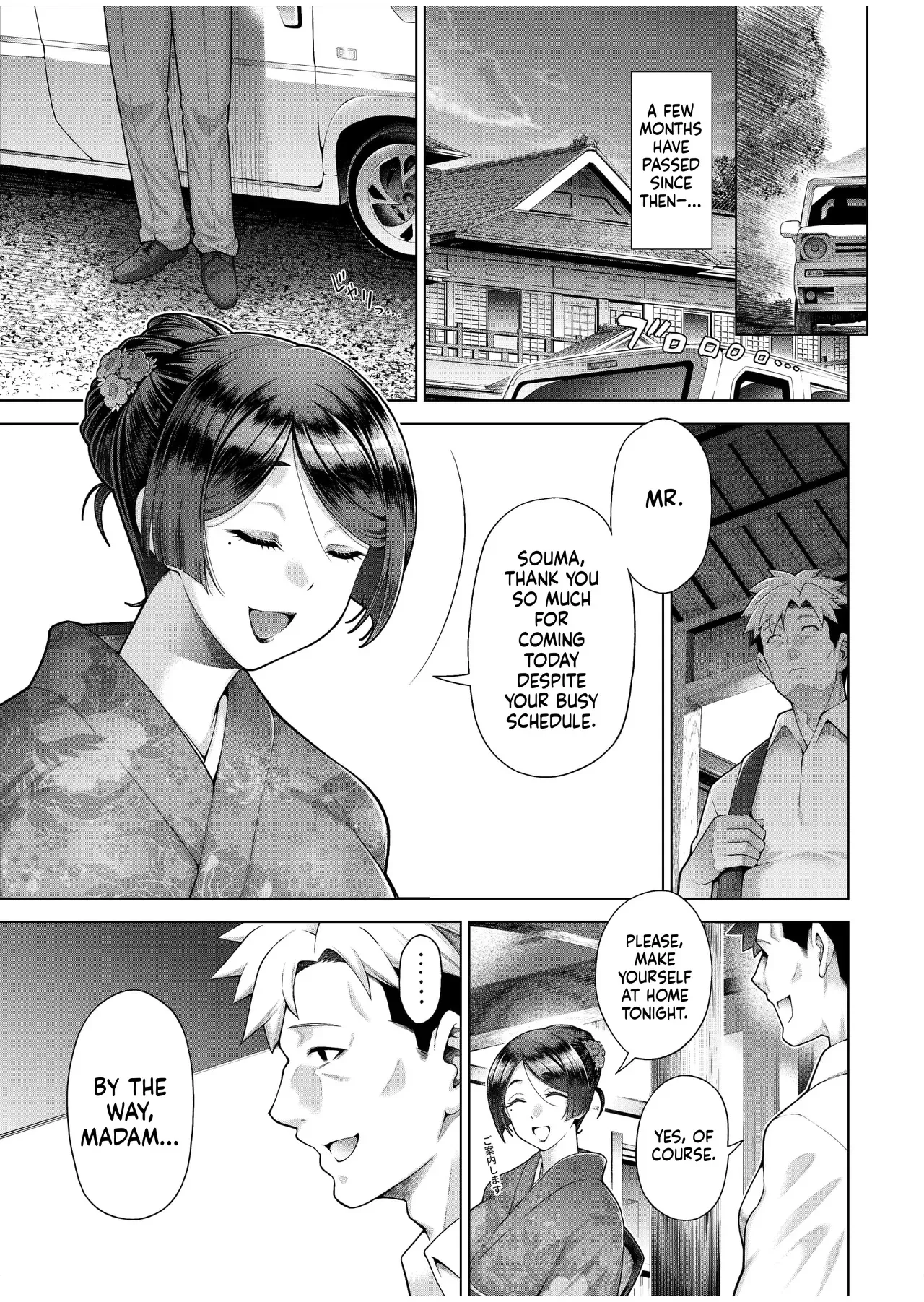 Page 3 of [Aoyama Akira] The Hostess of This Esteemed Hot Spring is a Shameless Sex Addict - Final Chapter [English]