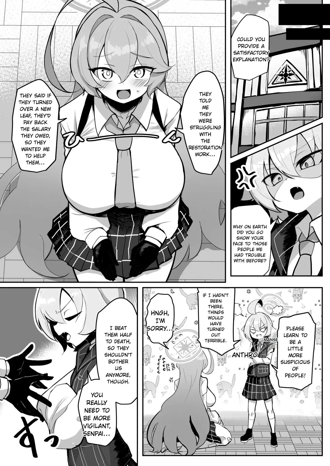 Futanari Maso Hoshino-chan VS Do-S Yume Senpai page 4 full