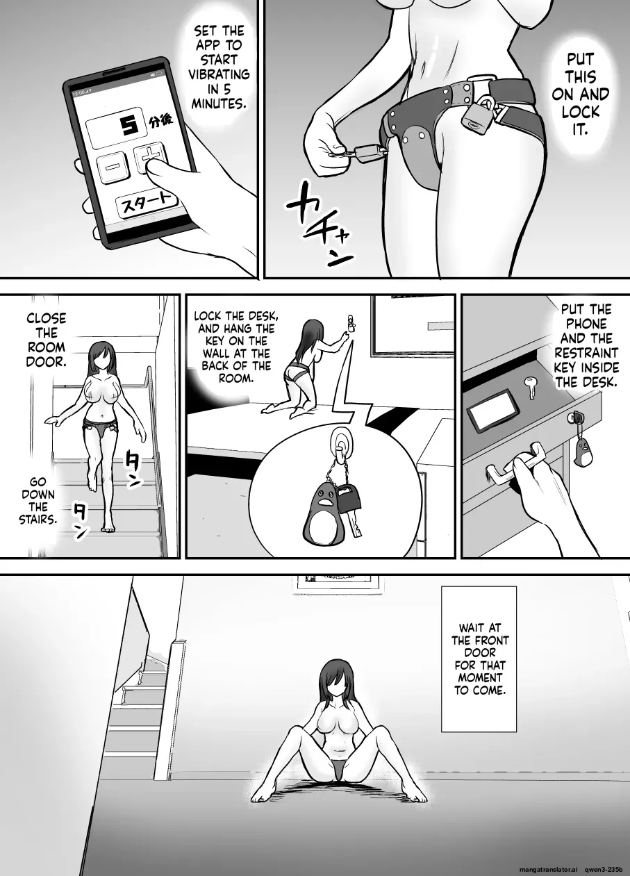 Page 27 of [Eichi Kenkyuujo (Blank)] Karui Kimochi de TS Kusuri ni Te o Dashita Otoko ga Mi mo Kokoro mo Mesu Ochi Suru Made (1) Onanie Hen [English] [SCANMTL]