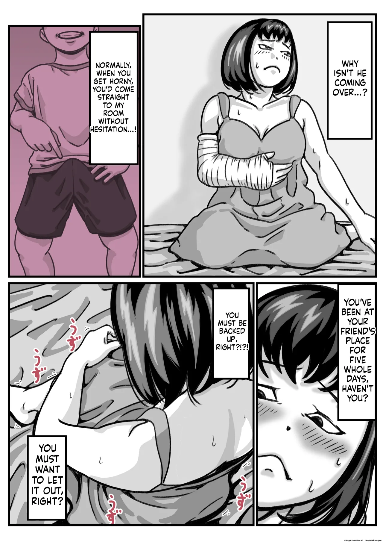 Ryouude ga Tsukaenaku nattara Otouto ga Choushi ni Noridashita! part4 page 4 full