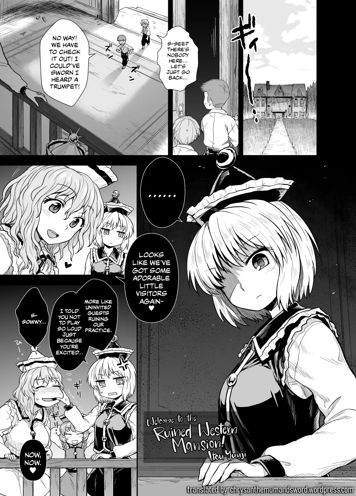 Haiyoukan e Youkoso | Welcome to the Ruined Western Mansion page 1 full