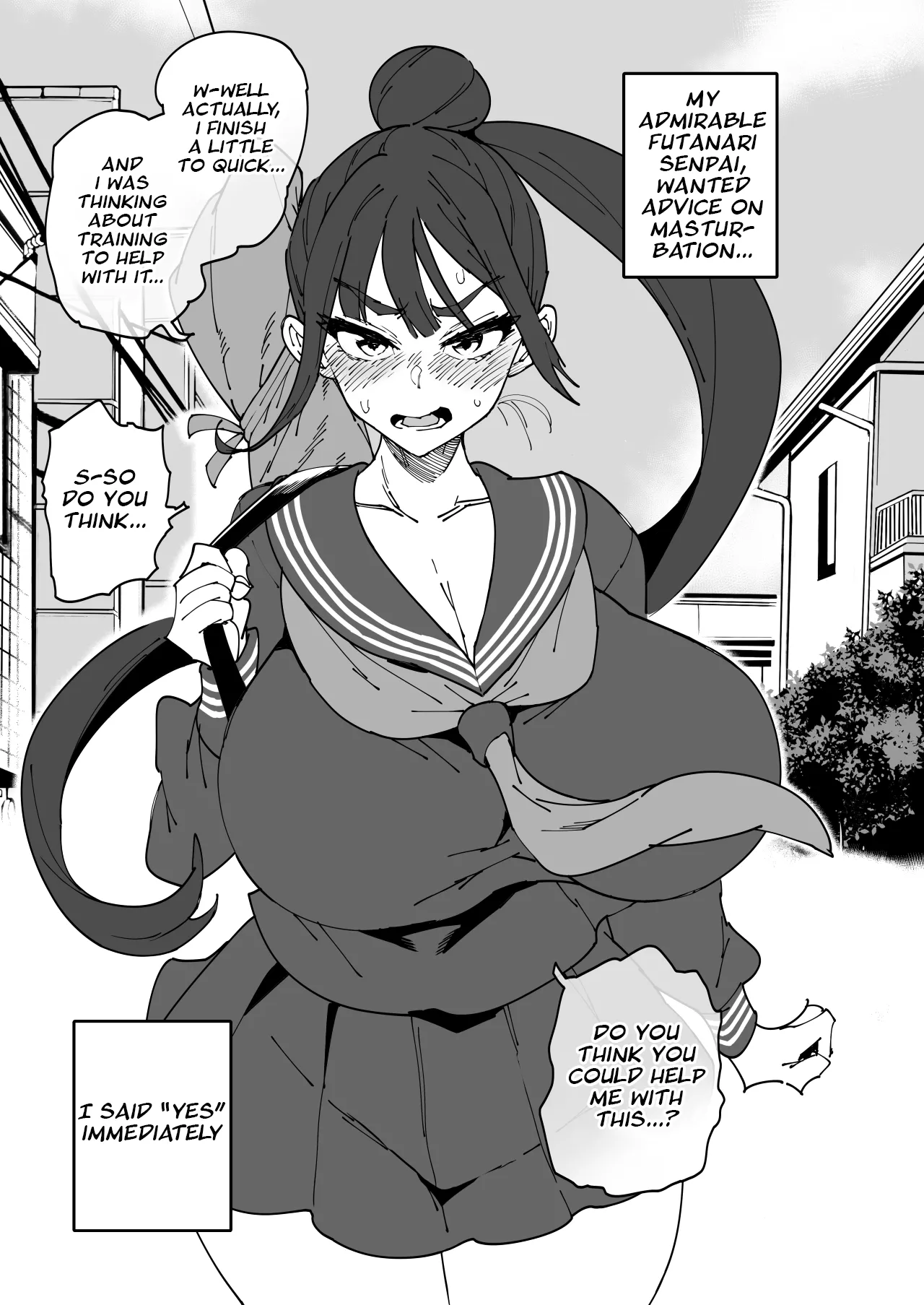 Futanari Senpai Maji Sourou page 3 full