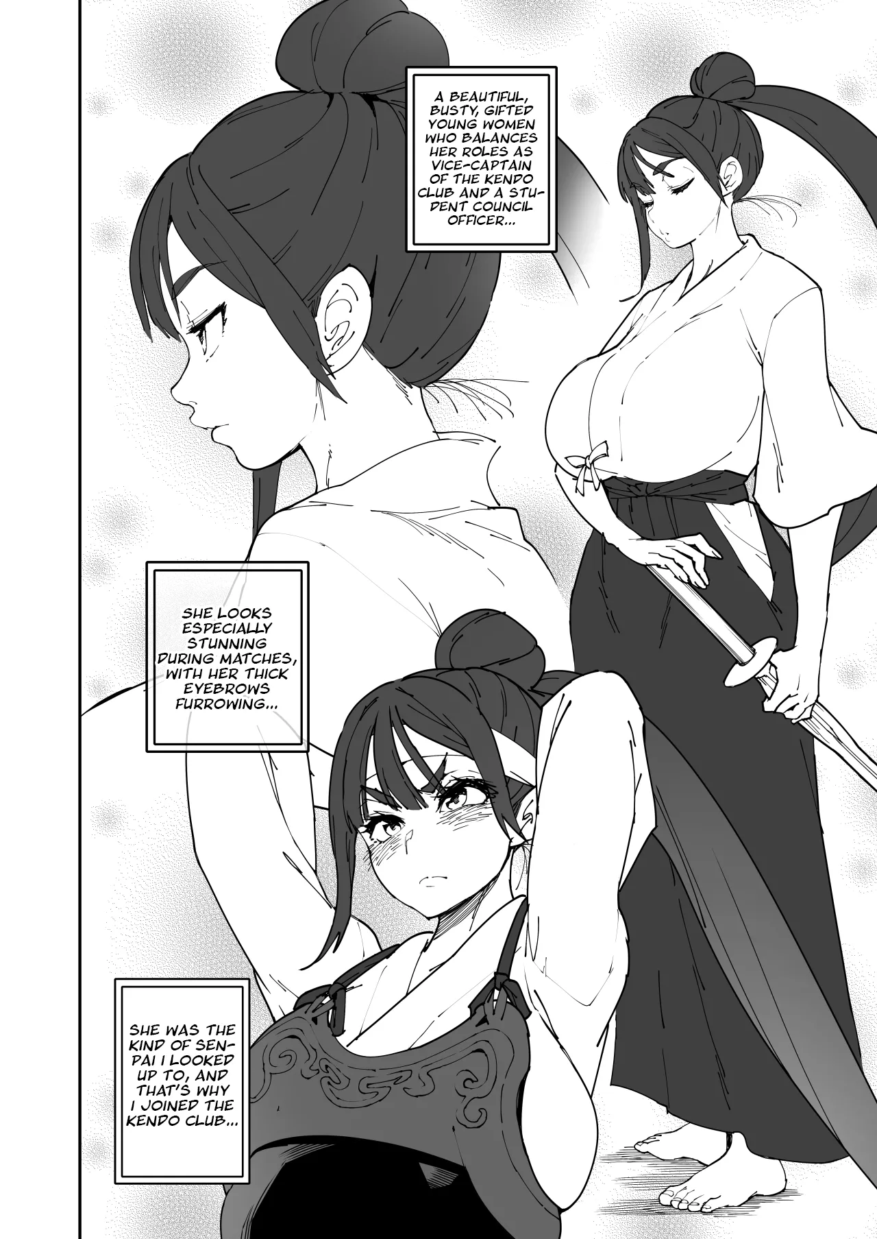 Futanari Senpai Maji Sourou page 4 full