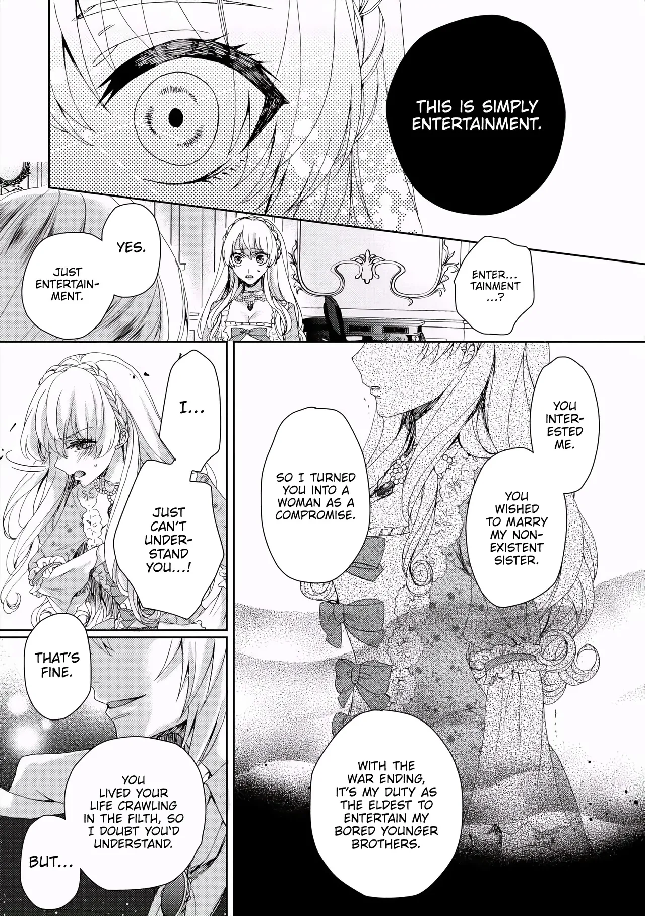 Page 100 of The Mad Prince's Distorted Love Prisoner: A Genderbent Knight Vol. 1