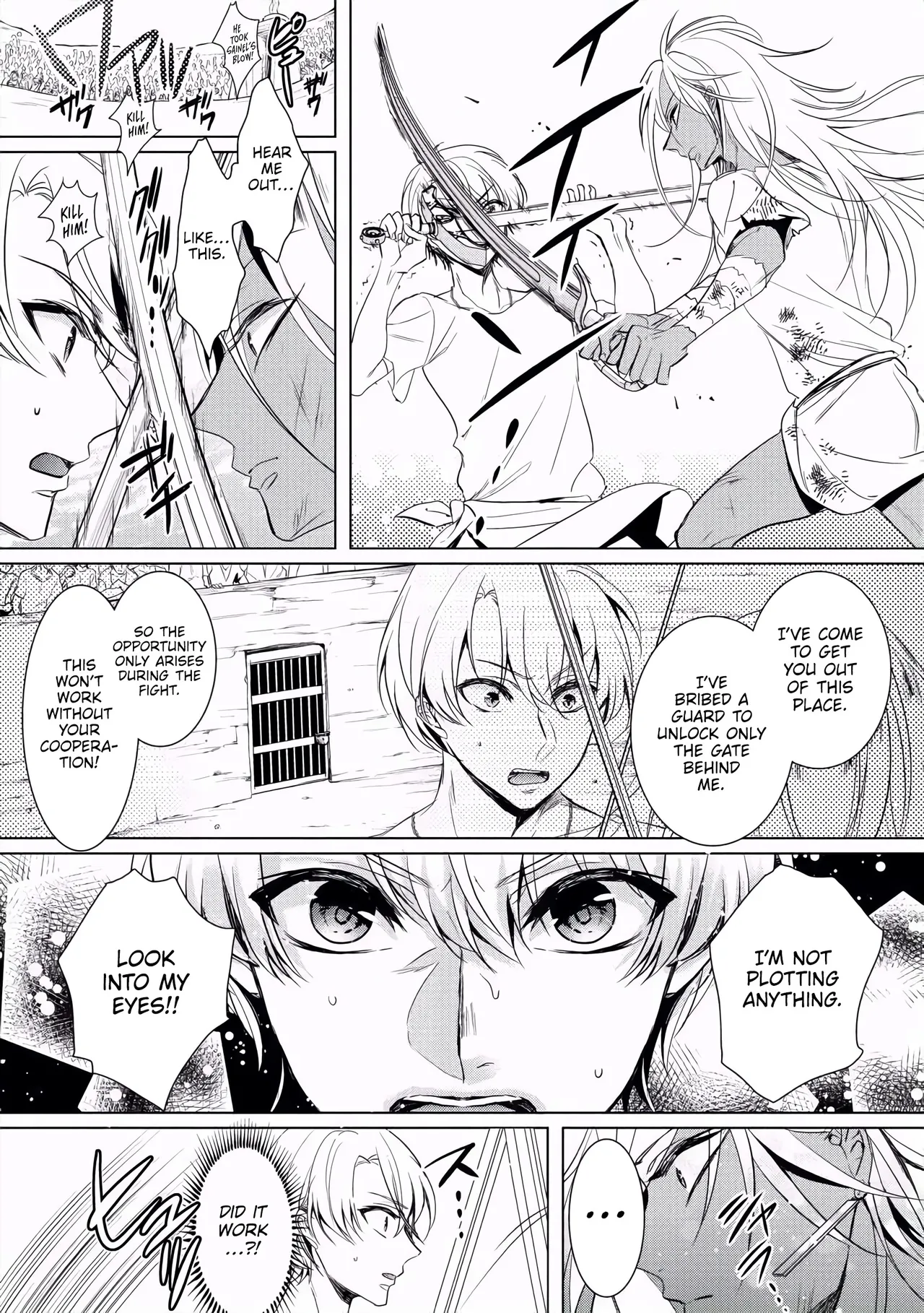 Page 136 of The Mad Prince's Distorted Love Prisoner: A Genderbent Knight Vol. 1
