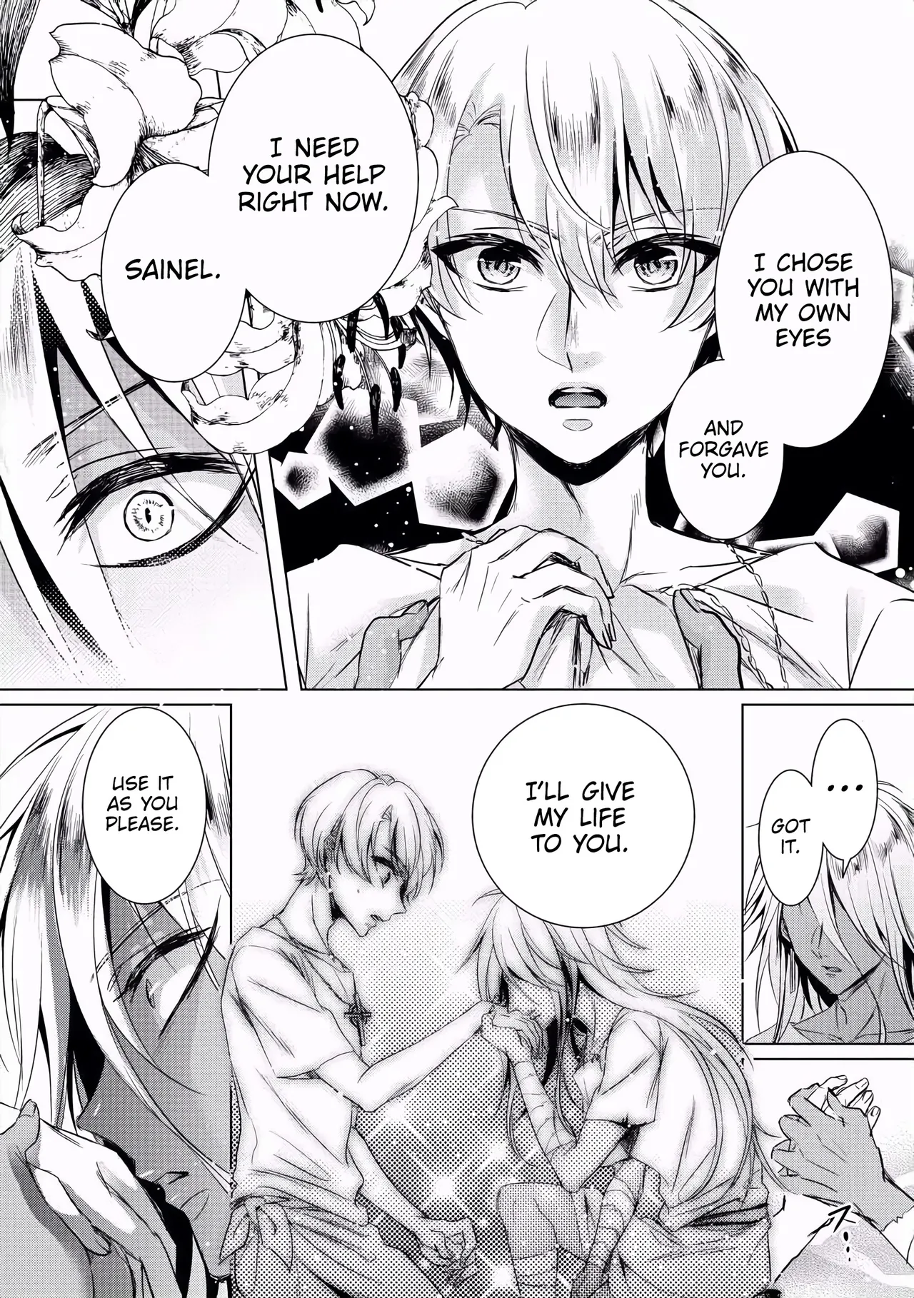 Page 141 of The Mad Prince's Distorted Love Prisoner: A Genderbent Knight Vol. 1