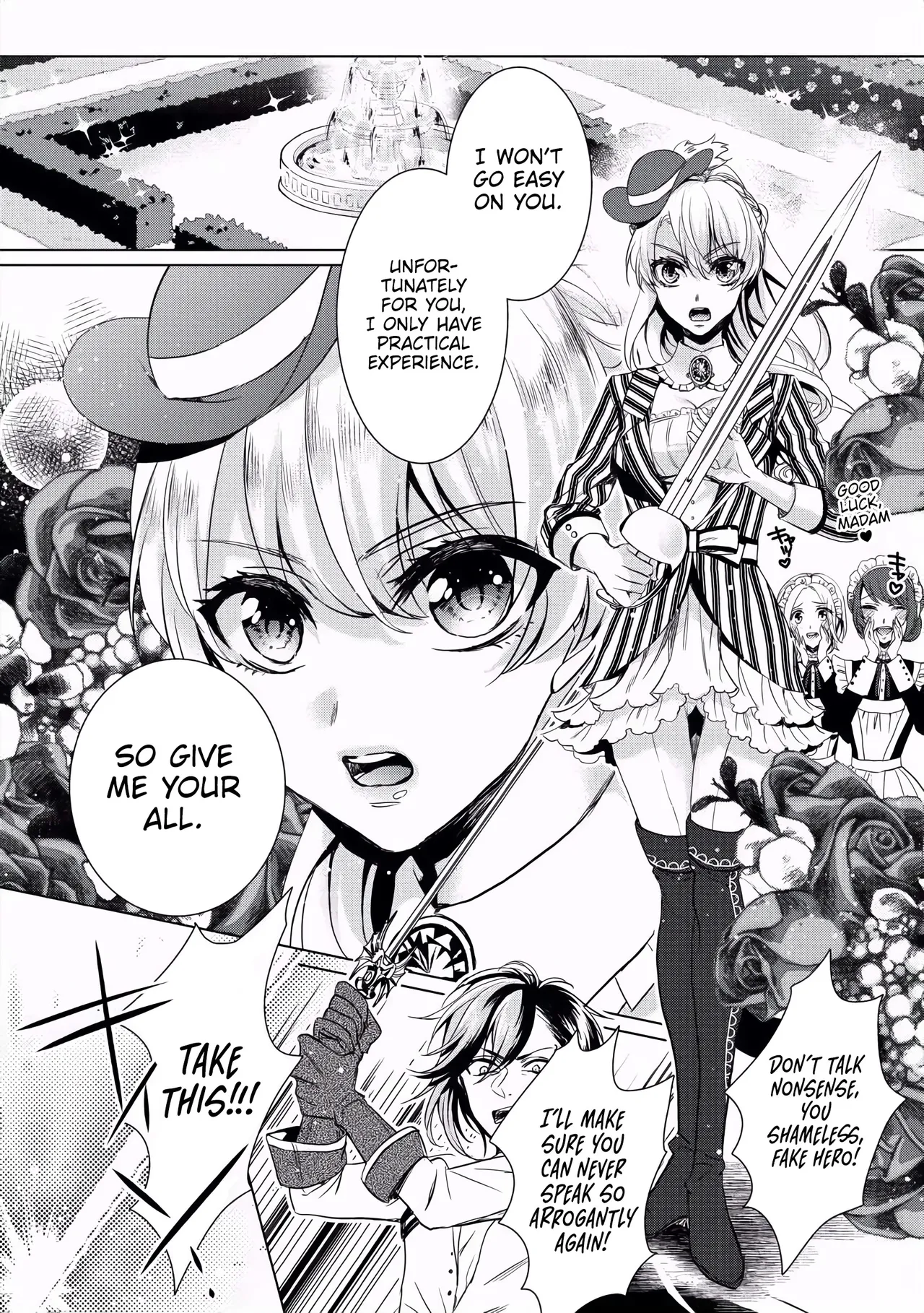 Page 145 of The Mad Prince's Distorted Love Prisoner: A Genderbent Knight Vol. 1