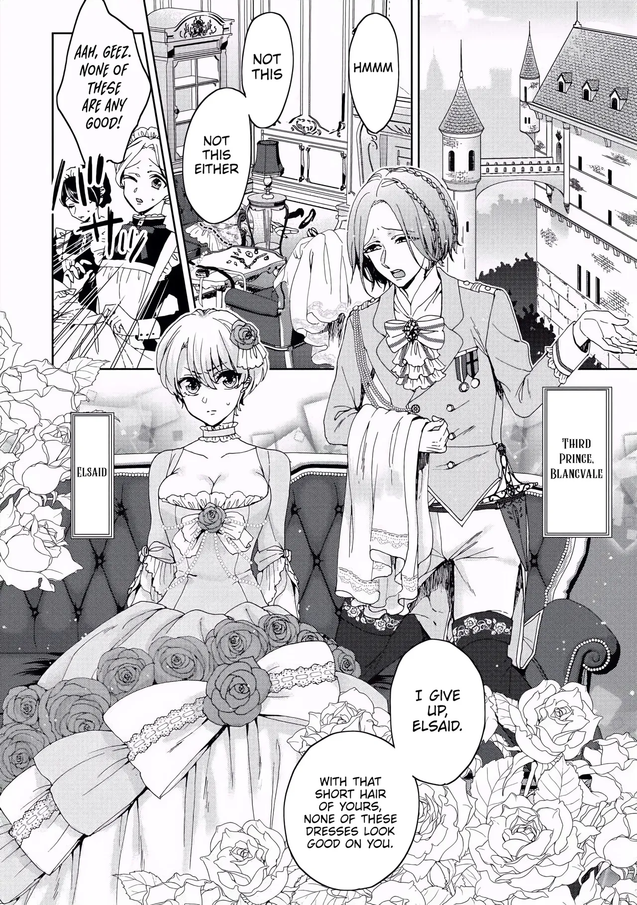 Page 34 of The Mad Prince's Distorted Love Prisoner: A Genderbent Knight Vol. 1