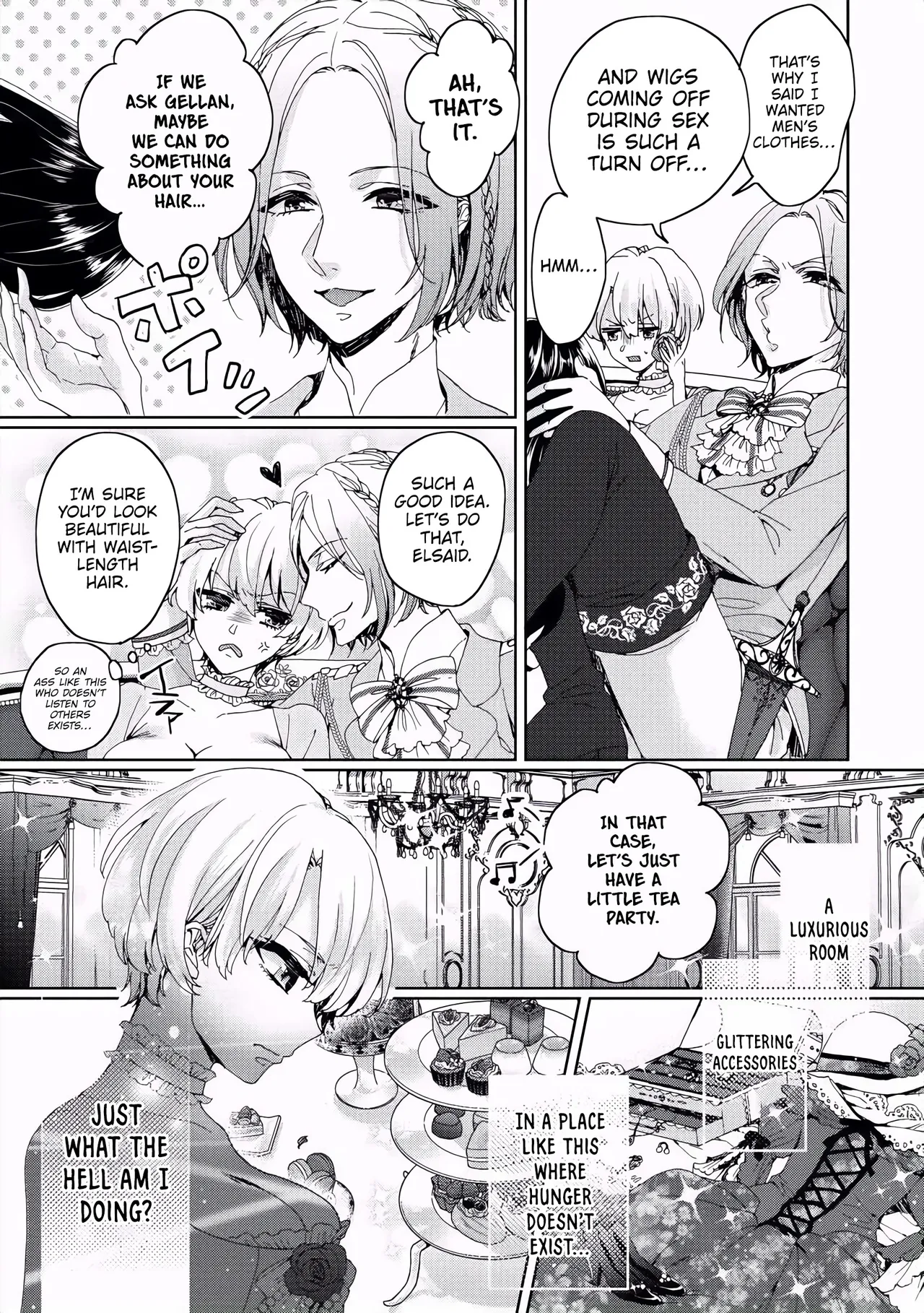 Page 35 of The Mad Prince's Distorted Love Prisoner: A Genderbent Knight Vol. 1