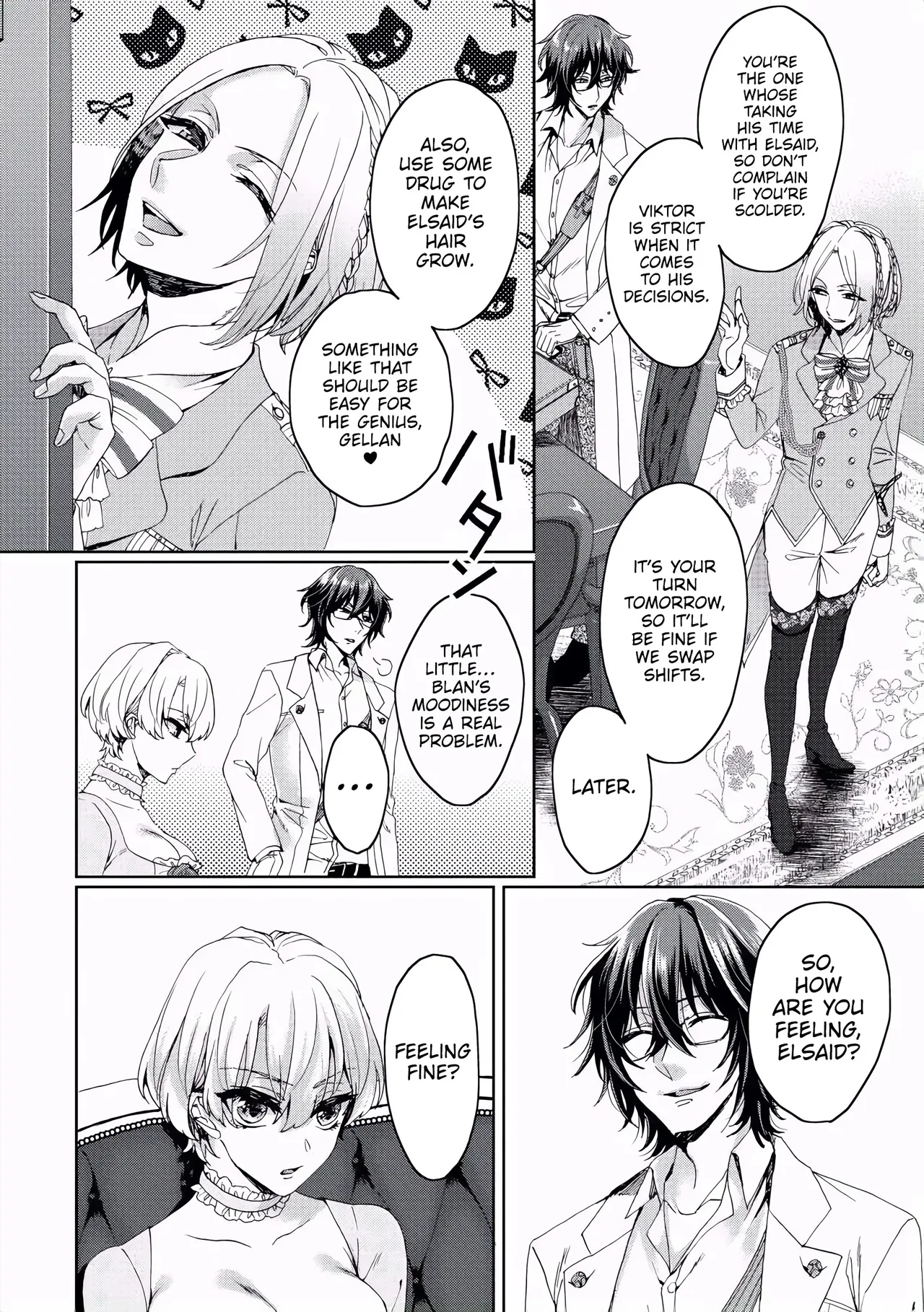 Page 40 of The Mad Prince's Distorted Love Prisoner: A Genderbent Knight Vol. 1