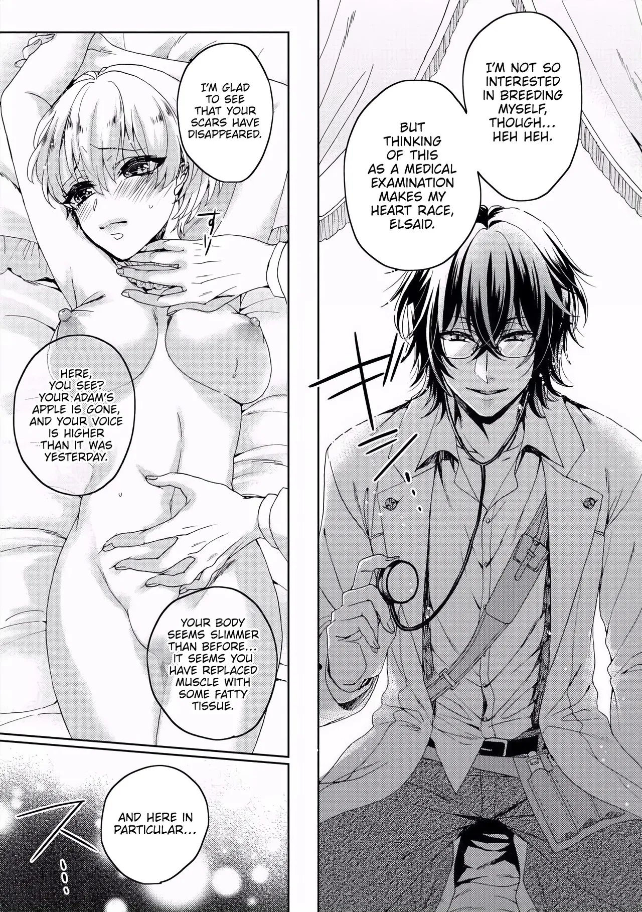 Page 47 of The Mad Prince's Distorted Love Prisoner: A Genderbent Knight Vol. 1