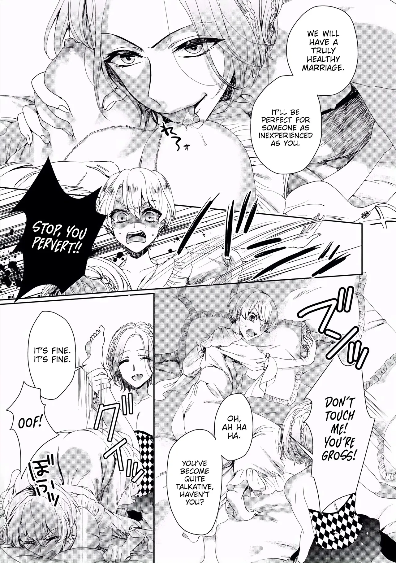 Page 75 of The Mad Prince's Distorted Love Prisoner: A Genderbent Knight Vol. 1